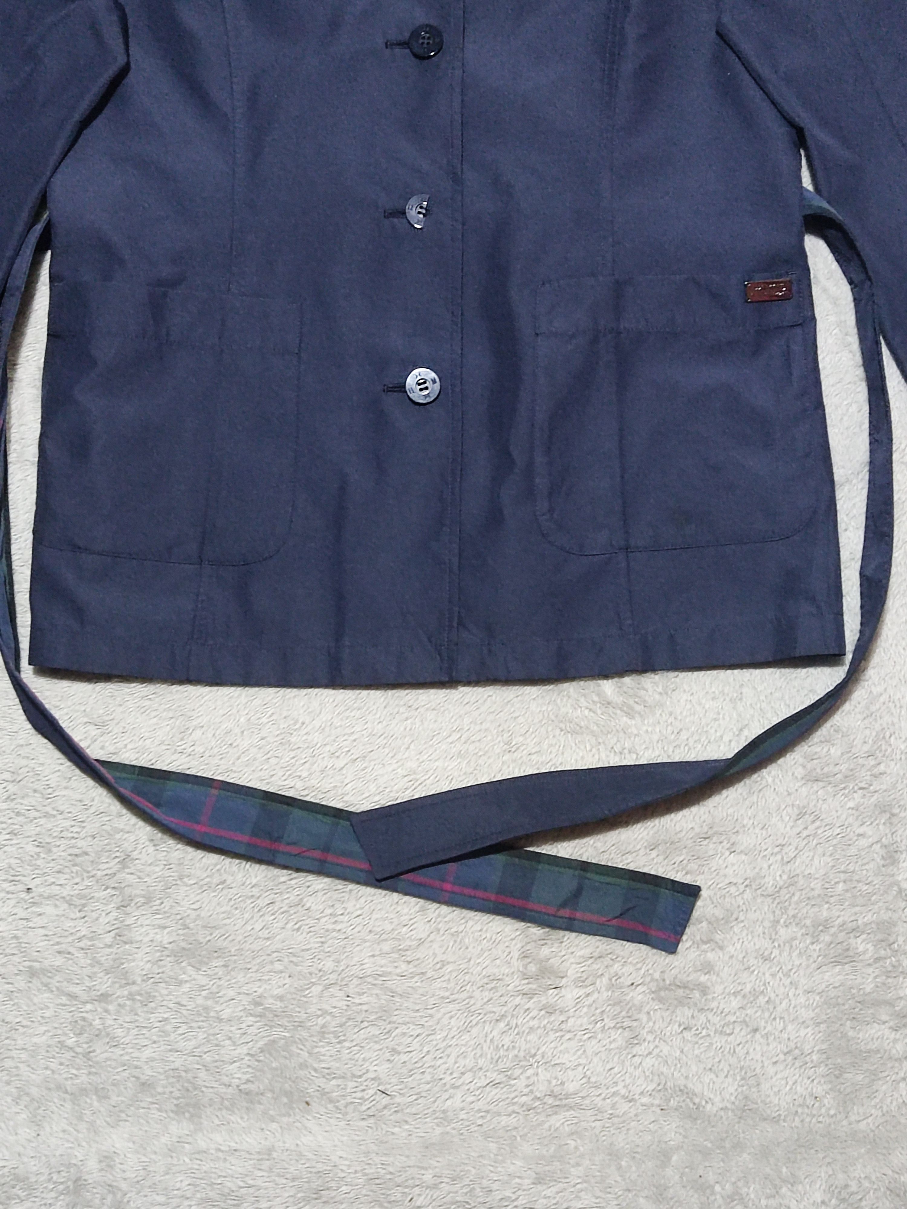 Hanae Mori PRIMATTIVO Hanae Mori Sports Technical Belted Jacket Tartan Size M / US 6-8 / IT 42-44 - 5 Thumbnail
