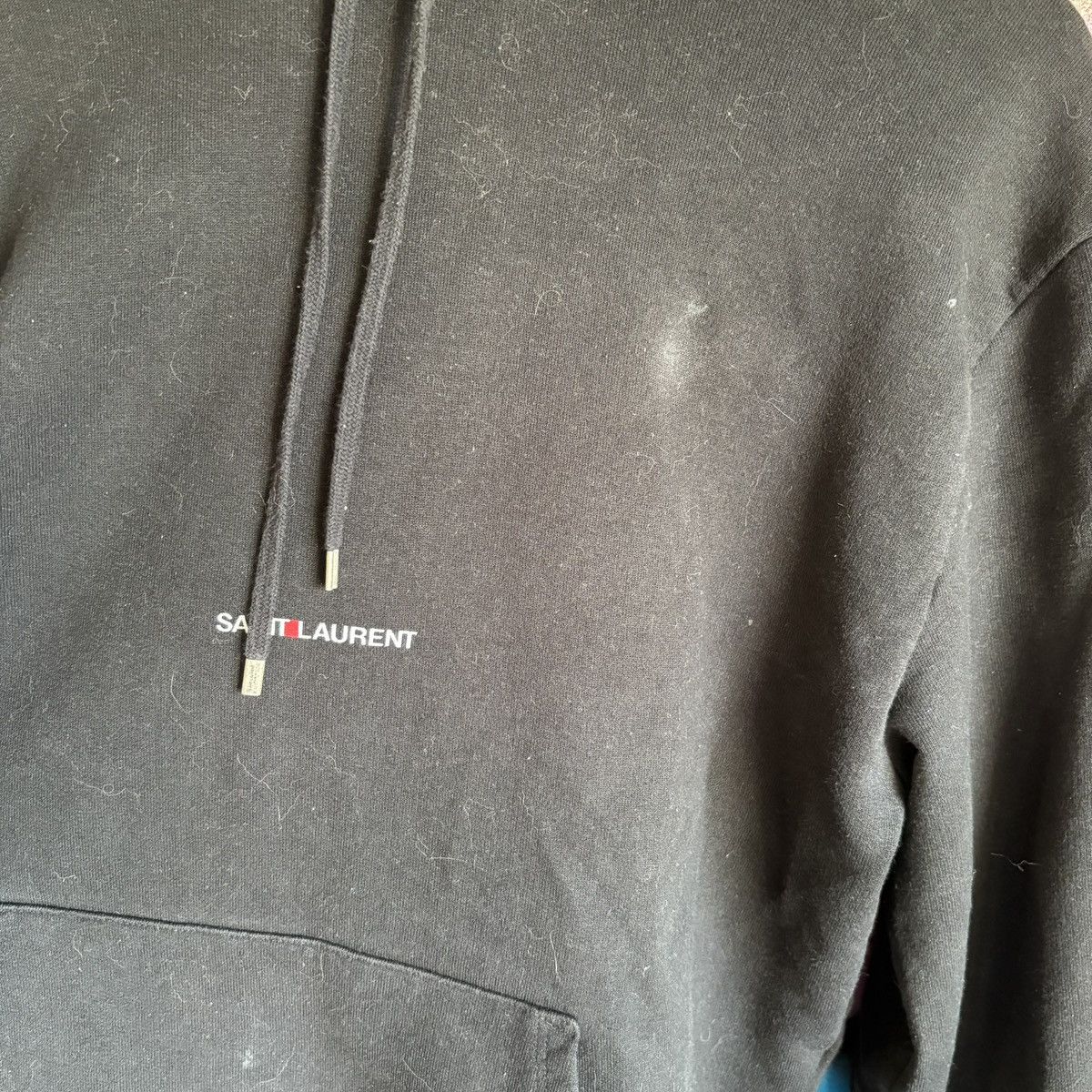 Saint Laurent Paris Black Saint Laurent Paris Logo Hoodie Size M Size US S / EU 44-46 / 1 - 3 Thumbnail