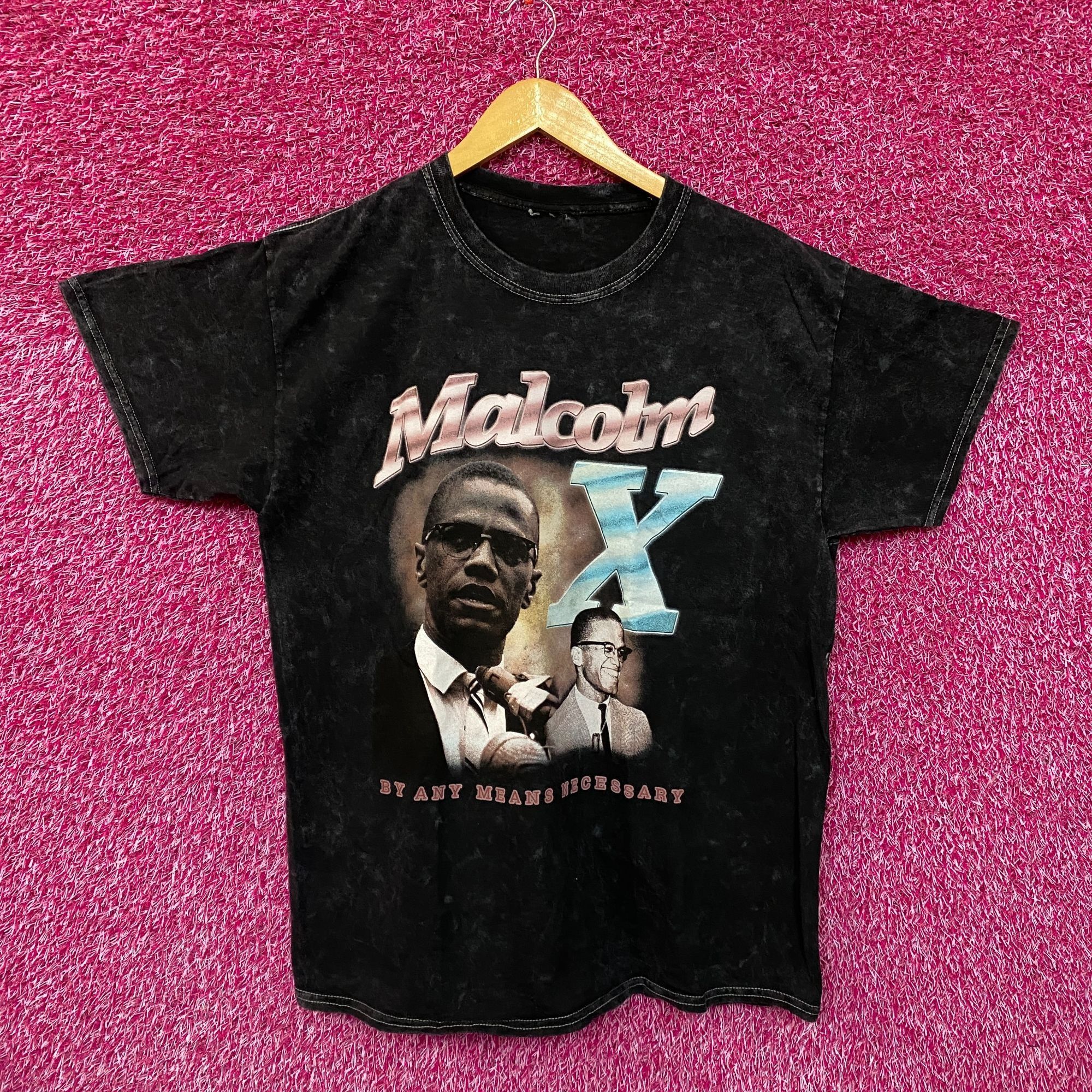 Other Malcom X By Any Means Necessary American Legend Tee L Size US L / EU 52-54 / 3 - 1 Thumbnail