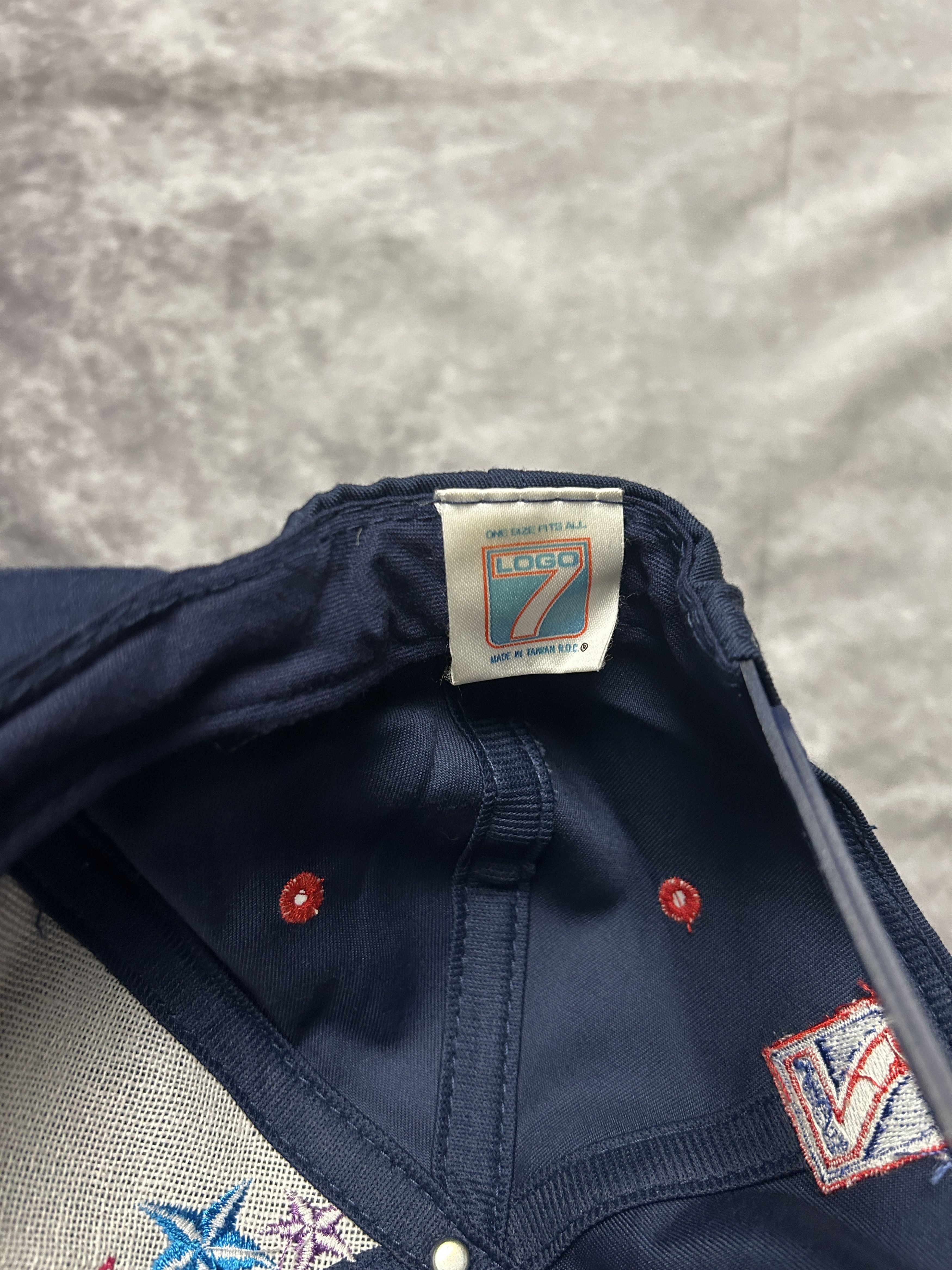 Logo 7 Vintage Atlanta 1996 Olympics Big Print Logo 7 Snapback Hat Size ONE SIZE - 4 Thumbnail