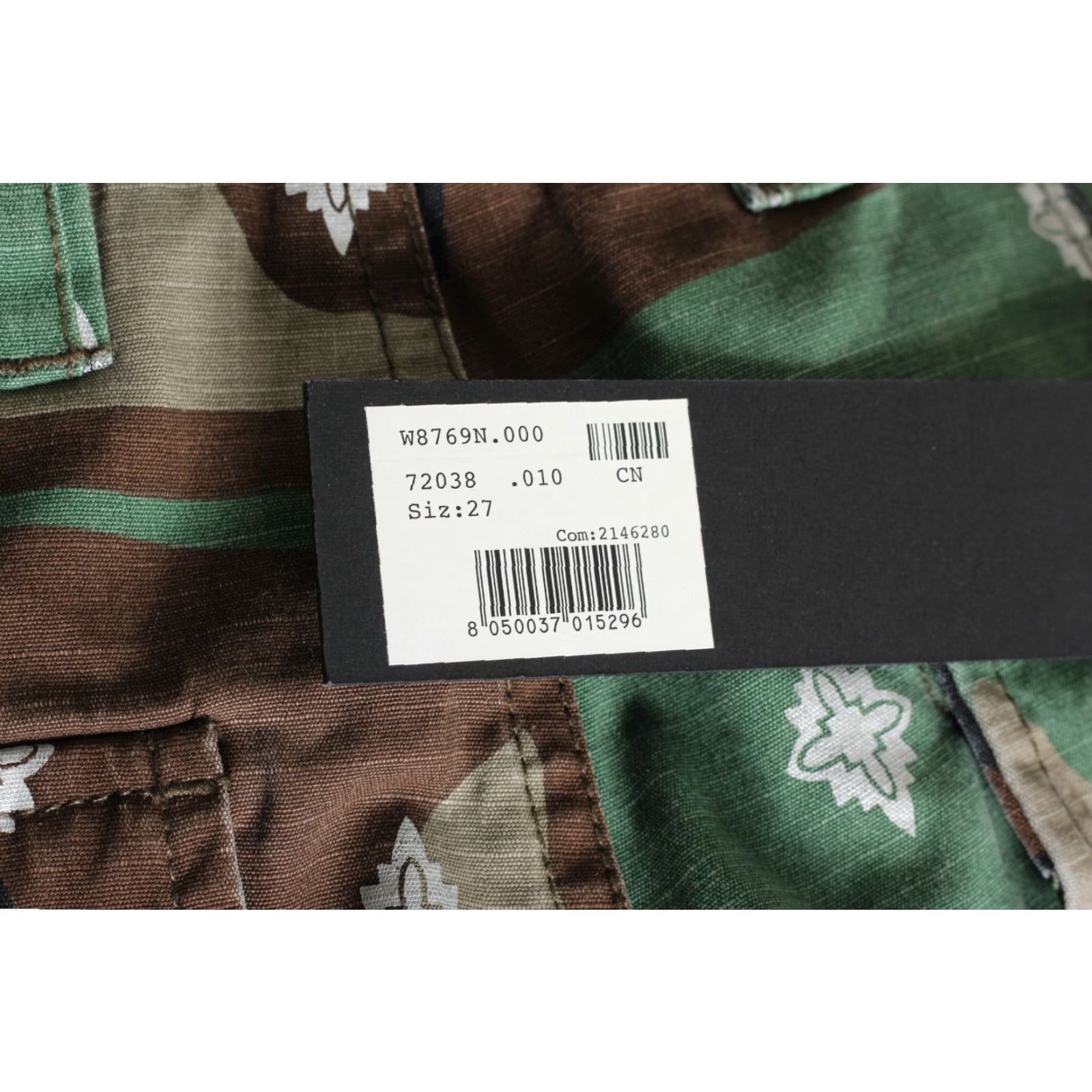 Replay REPLAY W8769N Camouflage Cargo Pants Trousers Women Size 27 30x28 DZ3402 Size 27" / US 4 / IT 40 - 7 Thumbnail