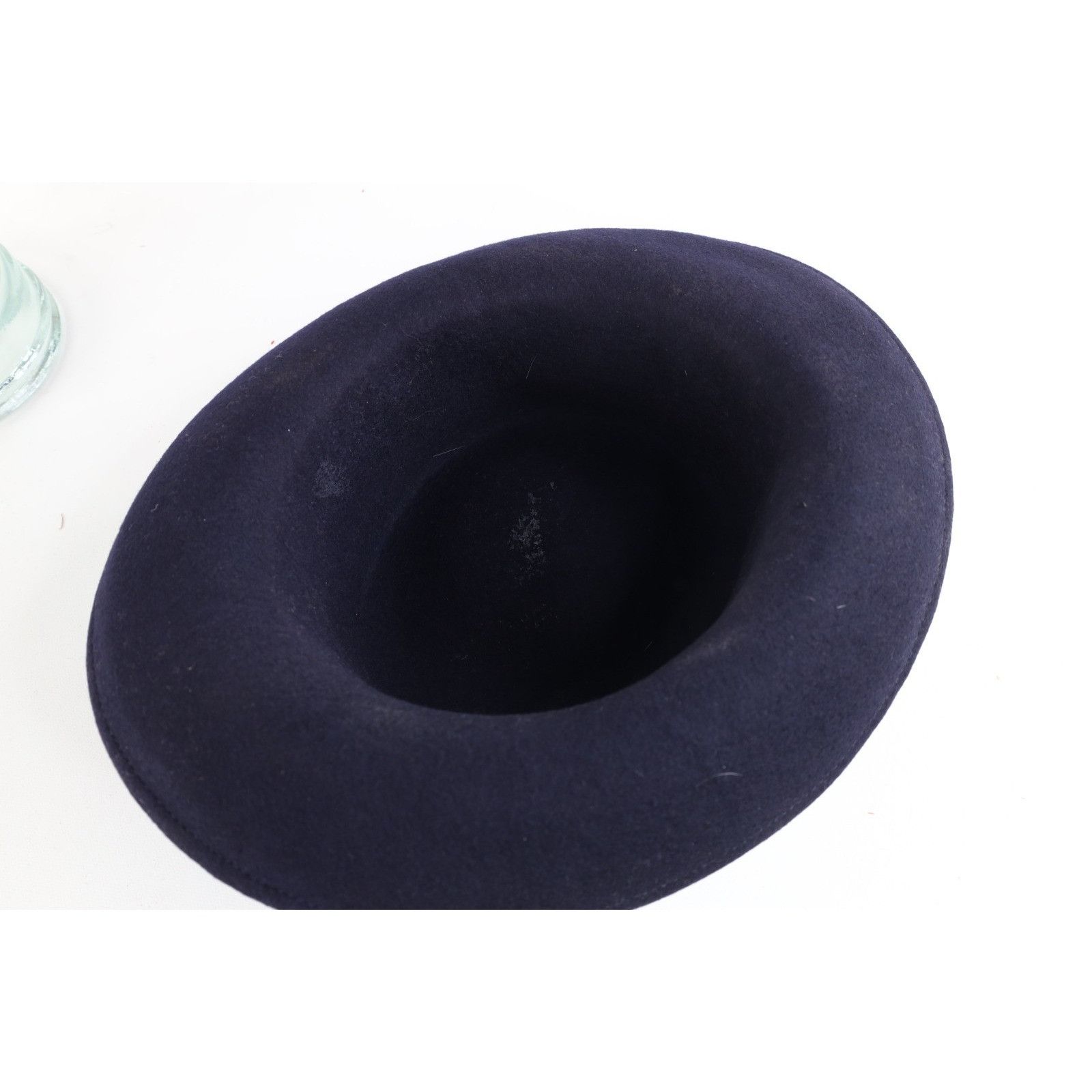 Vintage Vintage 60s Streetwear LaceFlower Felt Wool Wide Brim Hat Size ONE SIZE - 7 Thumbnail