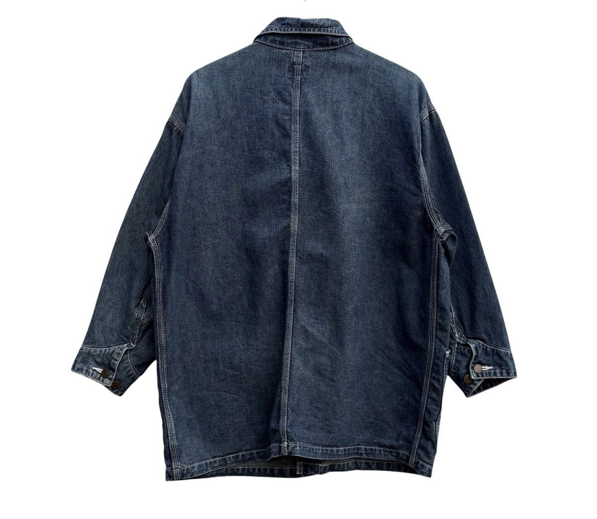 Japanese Brand GL Heart Denim Workwear Chore Jacket Size US M / EU 48-50 / 2 - 9 Thumbnail