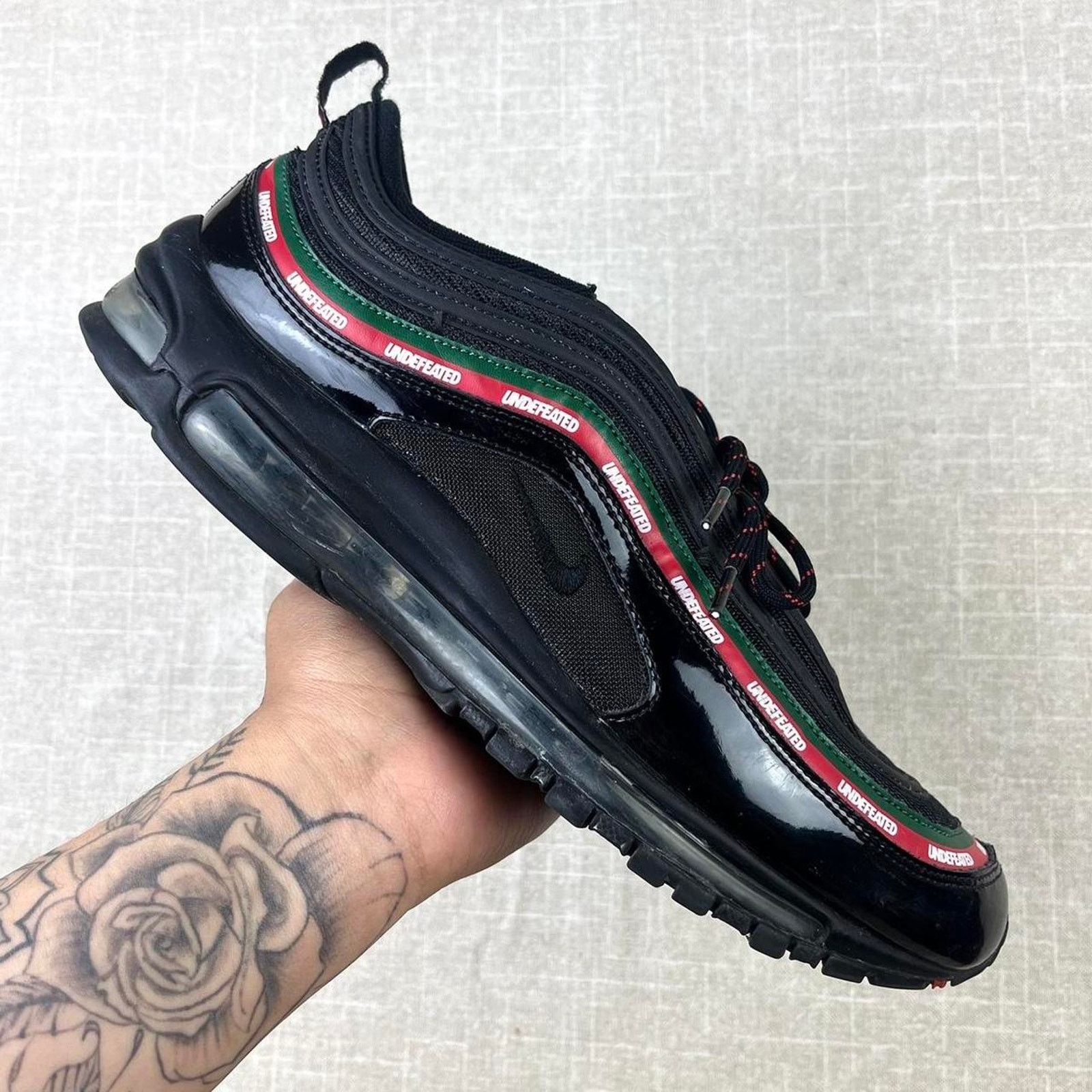 Nike Nike x Undefeated Air Max 97 OG “Black" Size US 11.5 / EU 44-45 - 1 Thumbnail