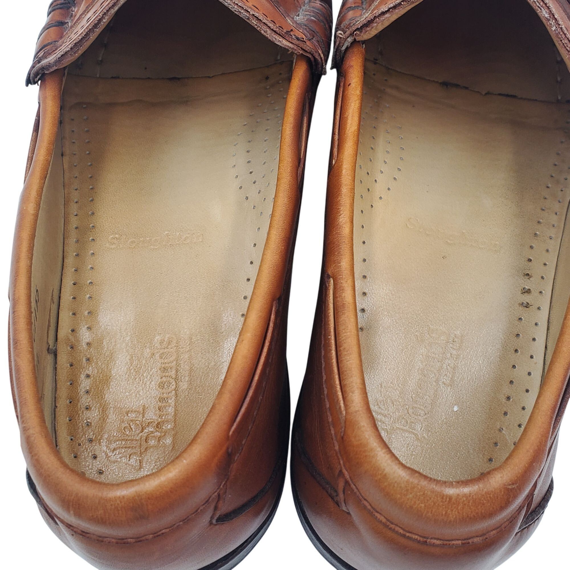 Allen Edmonds Allen Edmunds Stoughton Men's size 8.5E Brown Leather Kiltie Size US 8.5 / EU 41-42 - 10 Thumbnail