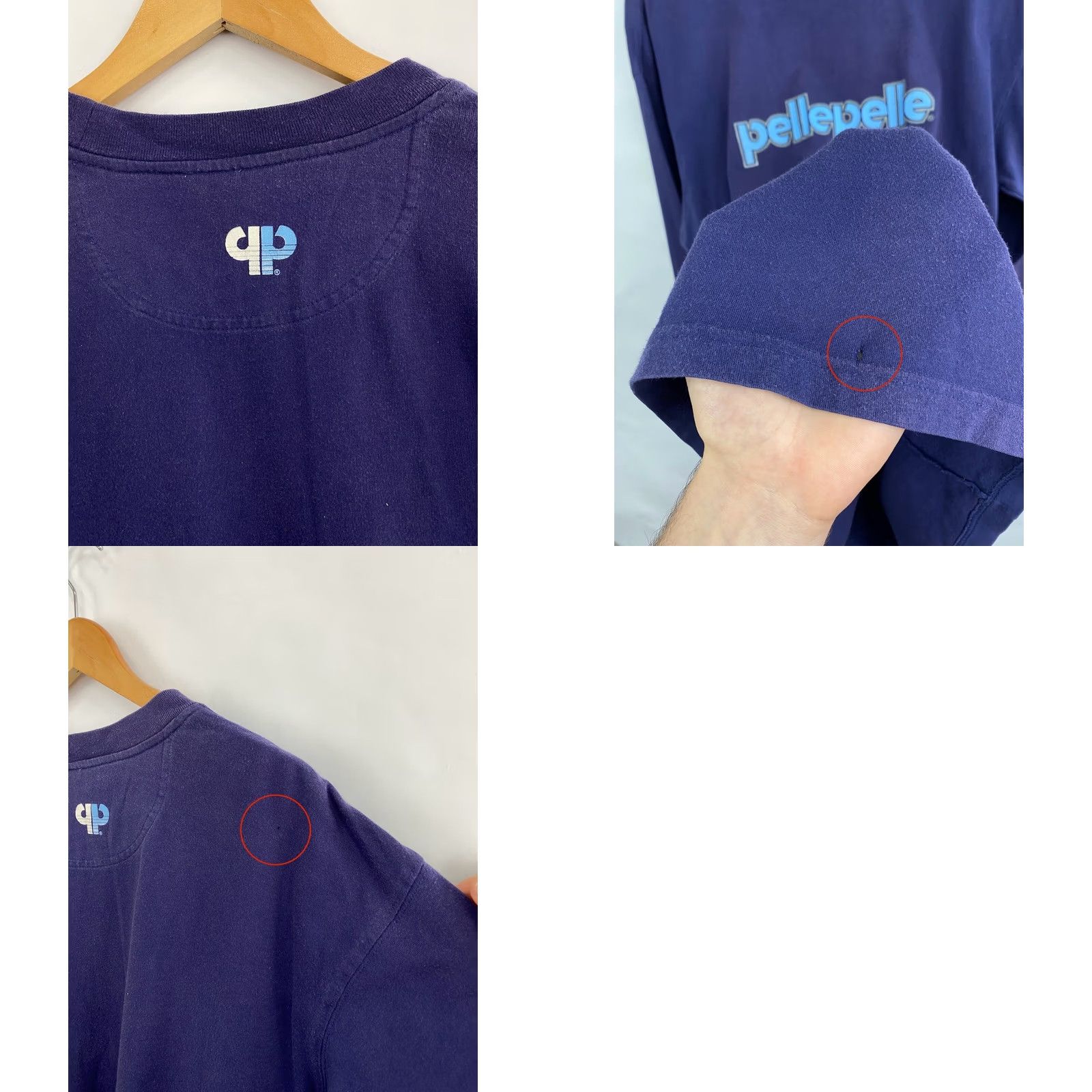 Pelle Pelle VINTAGE Pelle Pelle Marc Buchanan Longsleeve Surf Skat Shirt M blue 90s Mens Size US M / EU 48-50 / 2 - 8 Thumbnail