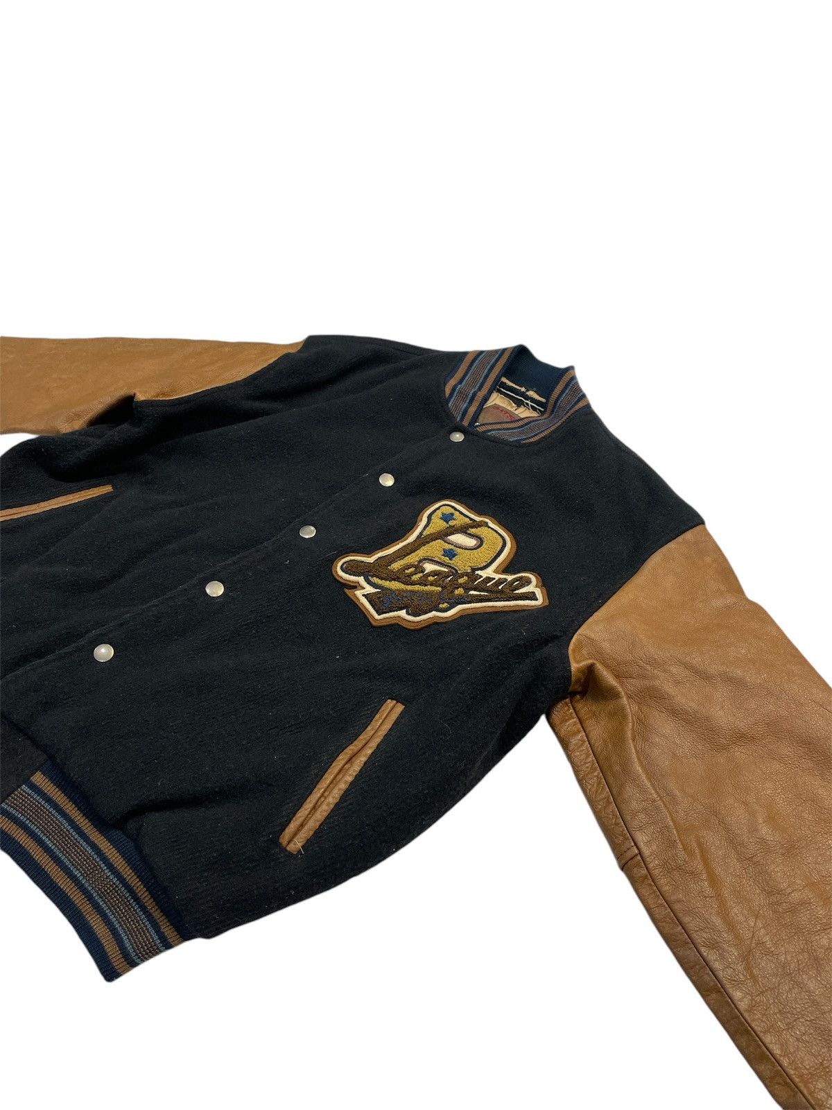 Japanese Brand Vintage Ba-Tsu Studio Varsity Jacket Size US L / EU 52-54 / 3 - 2 Thumbnail