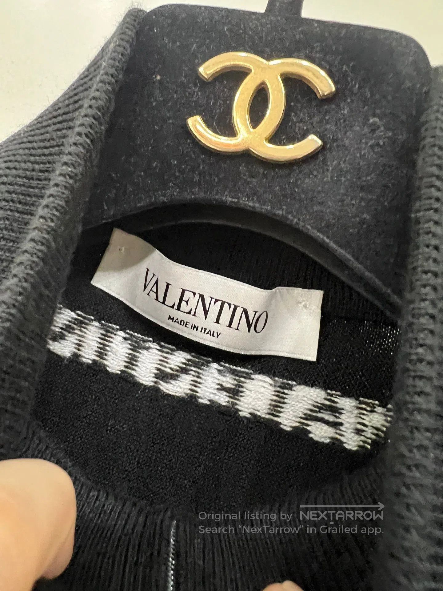 Valentino Valentino Wool Letter Jacket Coat. Size US S / EU 44-46 / 1 - 2 Thumbnail