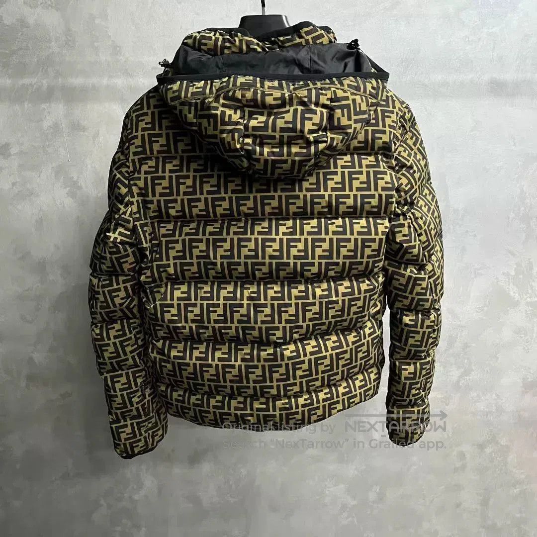 Fendi Fendi Logo Printed Down Cotton Jacket. Size US S / EU 44-46 / 1 - 2 Thumbnail