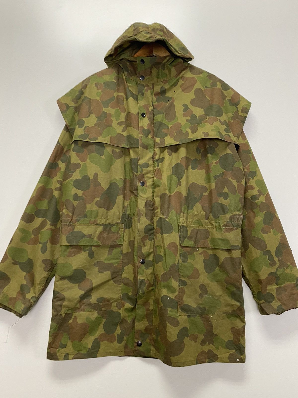 Vintage Vintage Camo Parka Jacket Size US XL / EU 56 / 4 - 2 Thumbnail