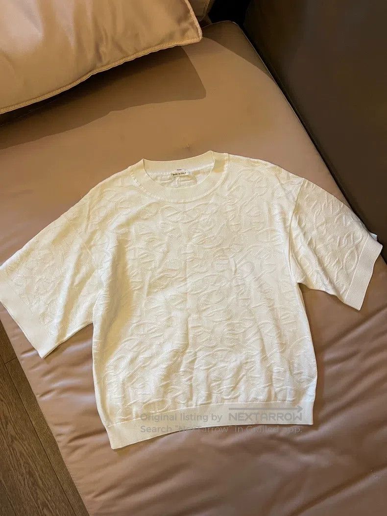 Hermes Hermes White Knit Sweater Size XS / US 0-2 / IT 36-38 - 1 Thumbnail