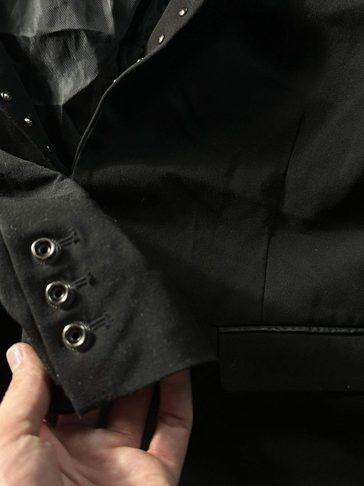 Diesel × If Six Was Nine DIESEL VINTAGE CROPPED ARCHIVE BLAZER JACKET AVANT GARDE Y2K Size L / US 10 / IT 46 - 5 Thumbnail