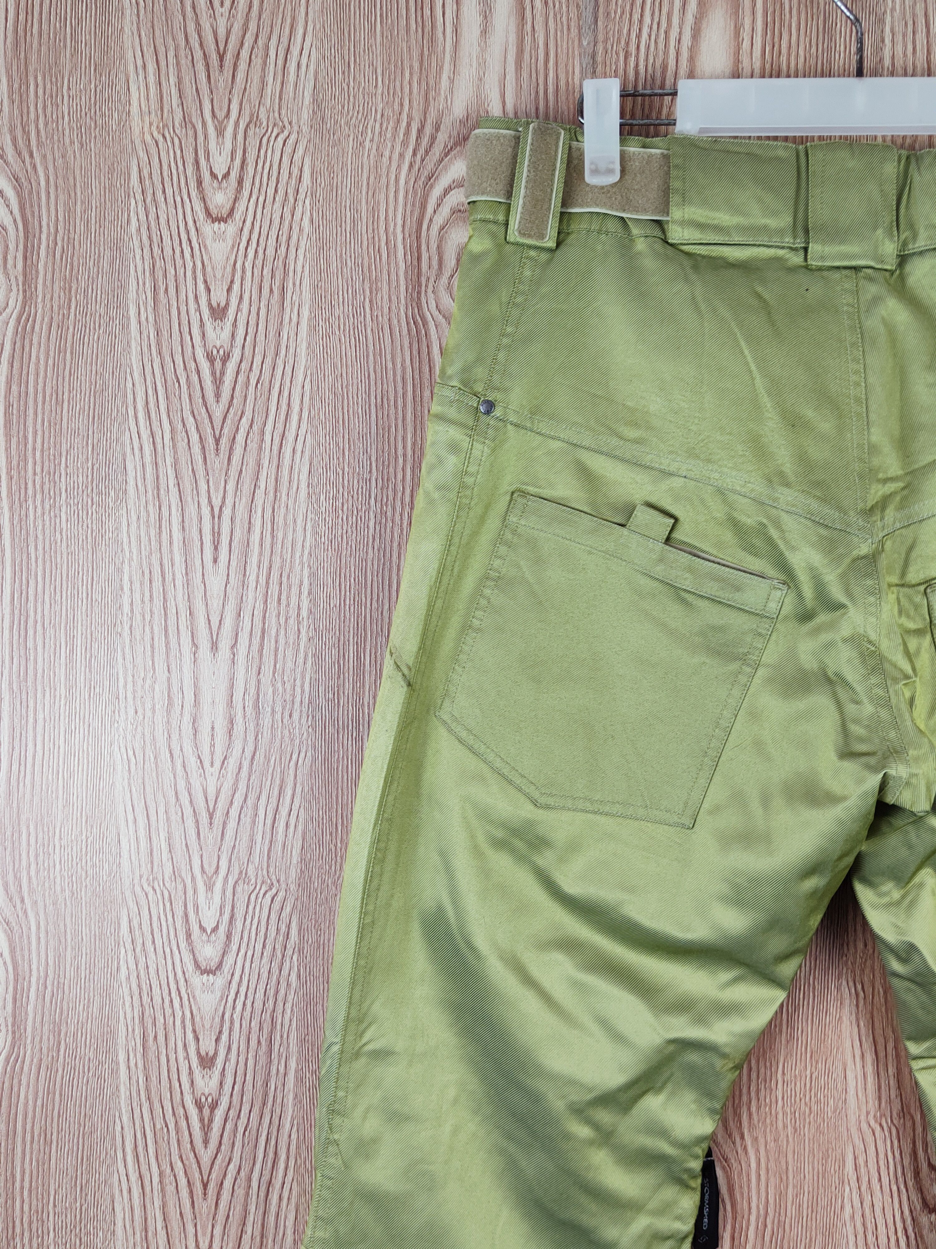 Japanese Brand Stormshed Green Ski Snowboarding Pants #W835 Size US 31 - 12 Thumbnail