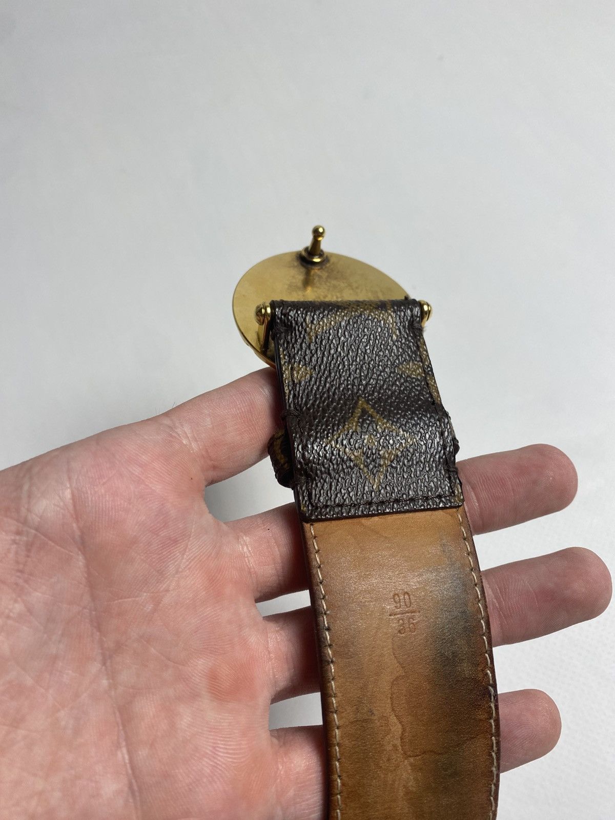 Louis Vuitton Louis Vuitton Monogram Belt Size ONE SIZE - 4 Thumbnail