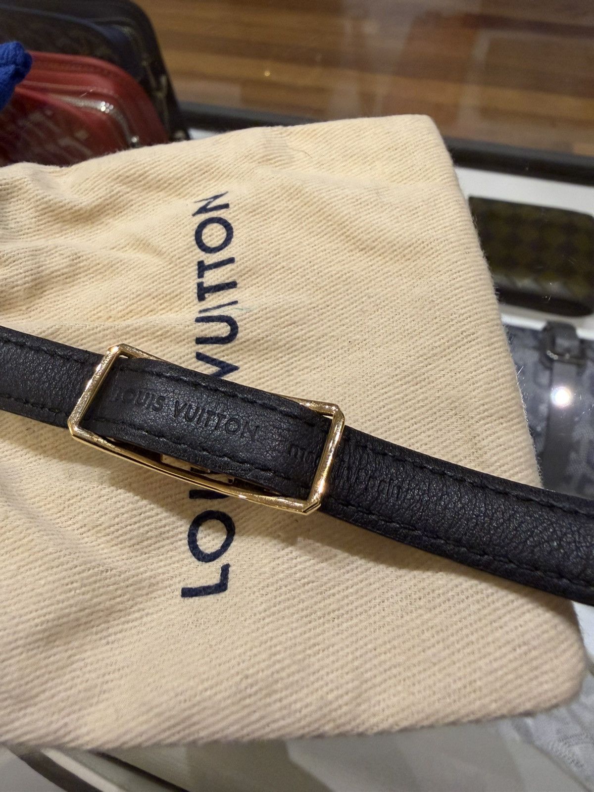 Louis Vuitton Louis Vuitton Leather Wrap Bracelet Size ONE SIZE - 3 Thumbnail