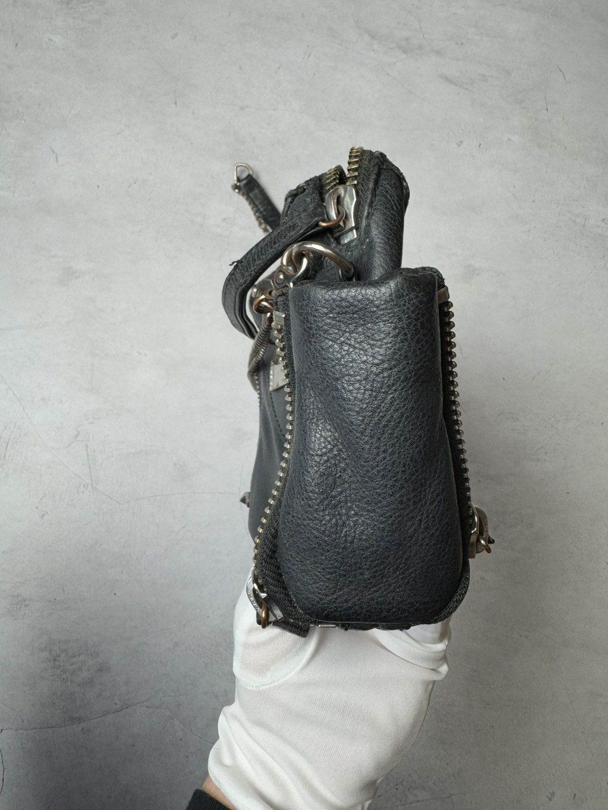 Diesel × Vintage Diesel Bag Leather Y2K Vintage Size ONE SIZE - 9 Thumbnail