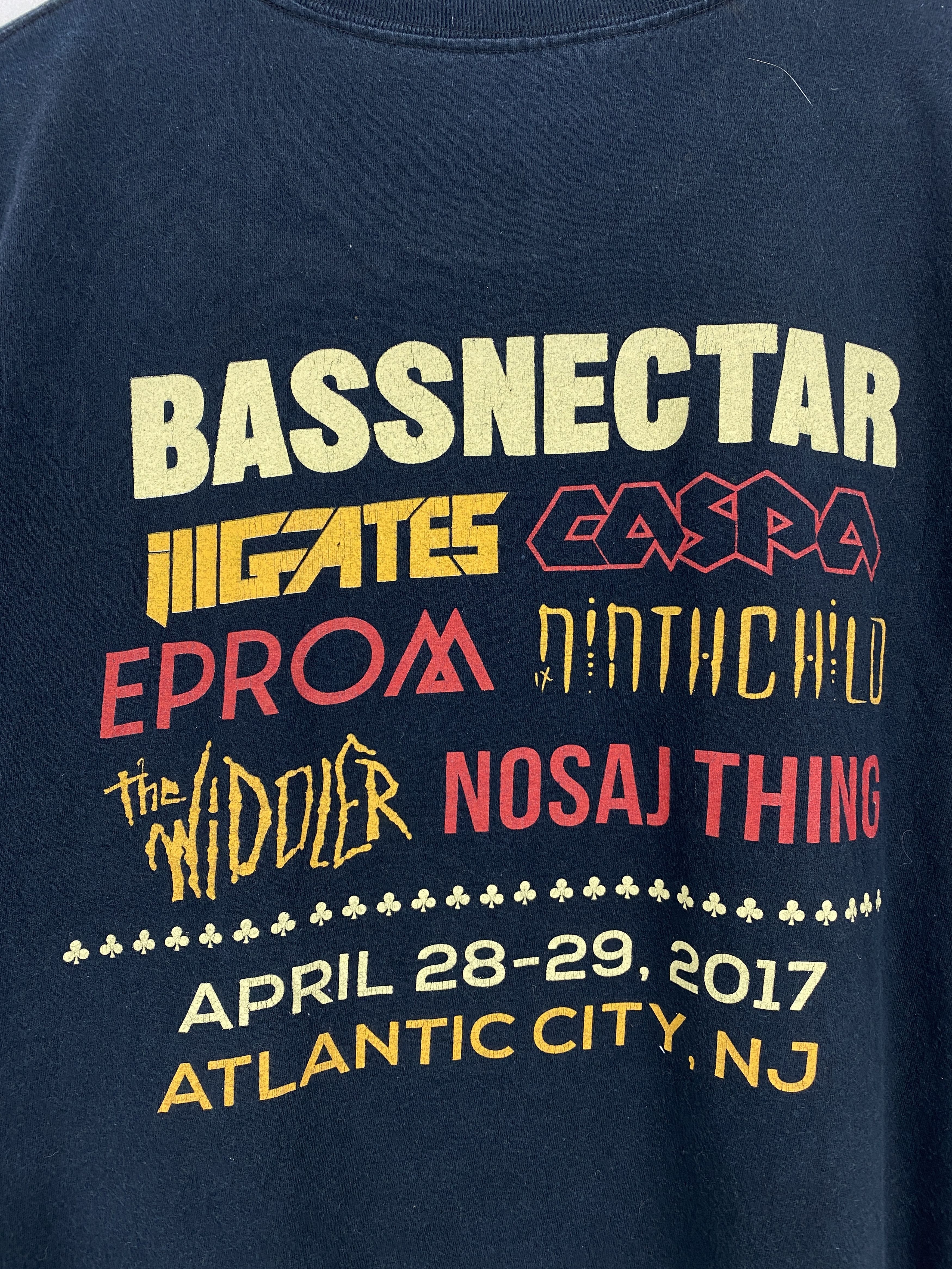 Band Tees × Vintage Vintage Basslantic Music Consert Tour T Shirt TA0694 Size US L / EU 52-54 / 3 - 5 Thumbnail
