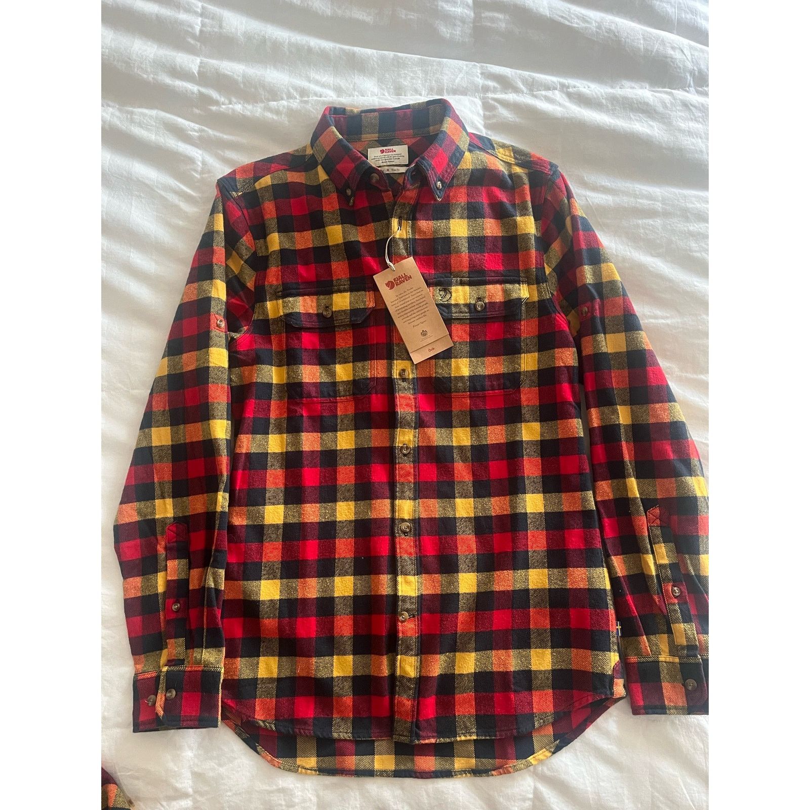 Fjallraven Fjallraven Men's Slim Fit Button-Up Skog Shirt Plaid M NWT Size US M / EU 48-50 / 2 - 1 Thumbnail