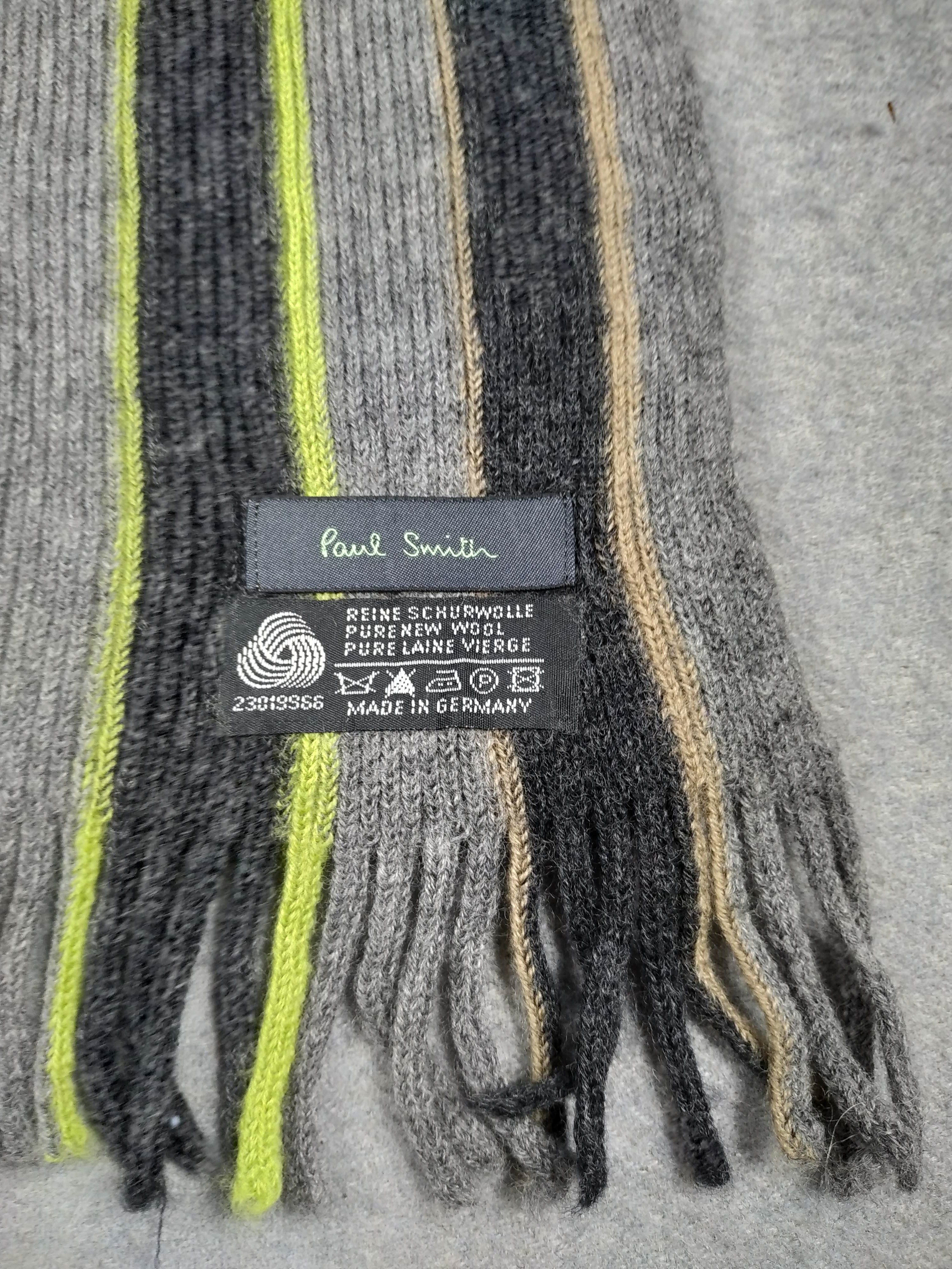 Paul Smith × Vintage Paul Smith Scarf / Muffler / Neckwear - WW655 Size ONE SIZE - 4 Thumbnail
