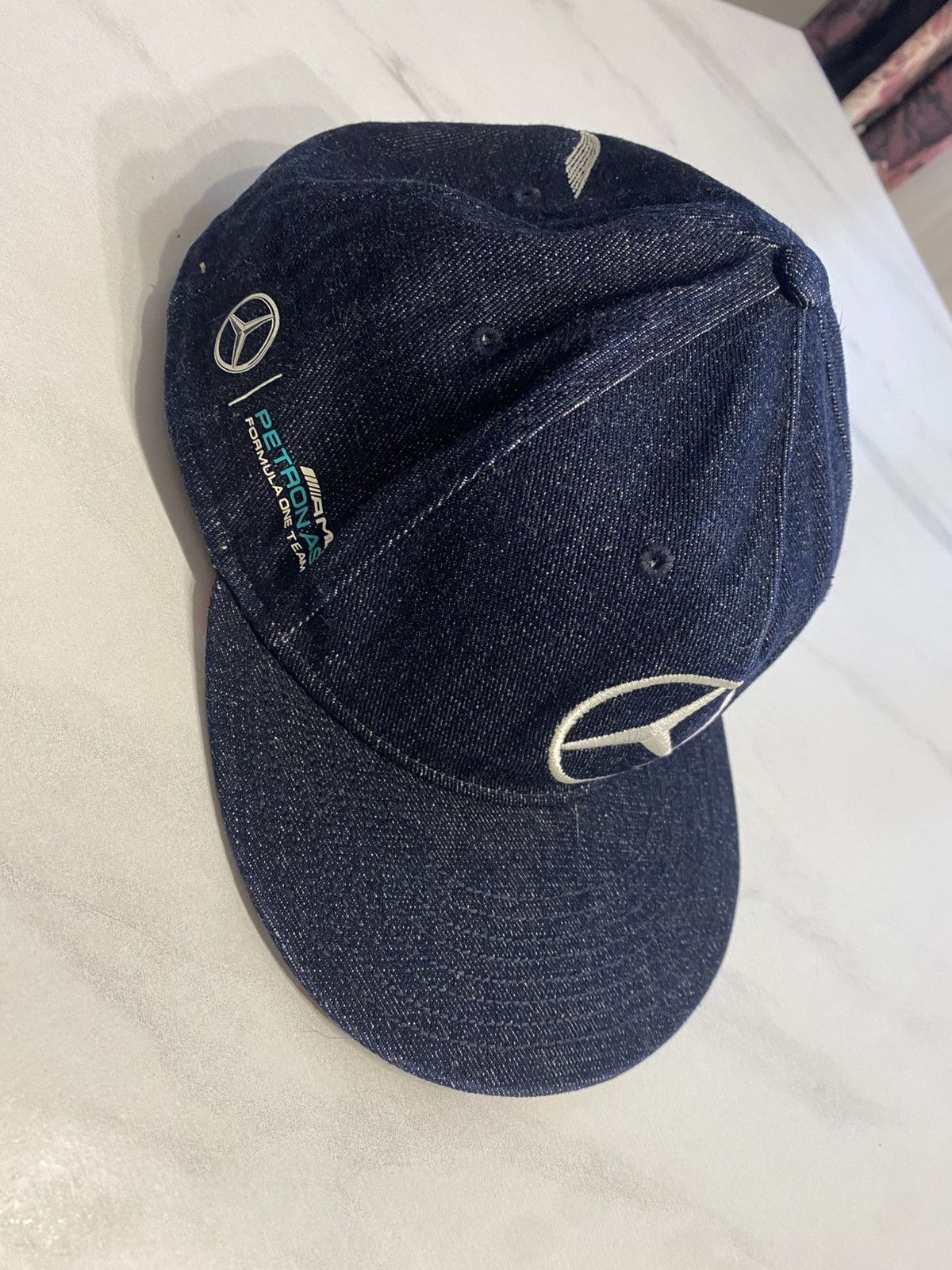 Mercedes-Benz Mercedes Benz Lewis Hamilton F1 Petronas AMG Grand Prix cap Size ONE SIZE - 3 Thumbnail