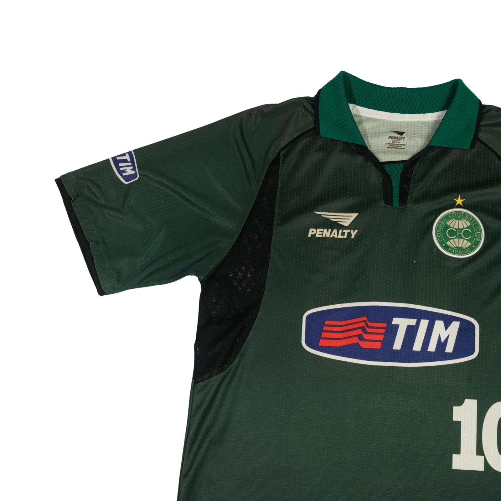 Umbro 2001 Coritiba Brazil Fourth Shirt (L) Size US L / EU 52-54 / 3 - 3 Thumbnail