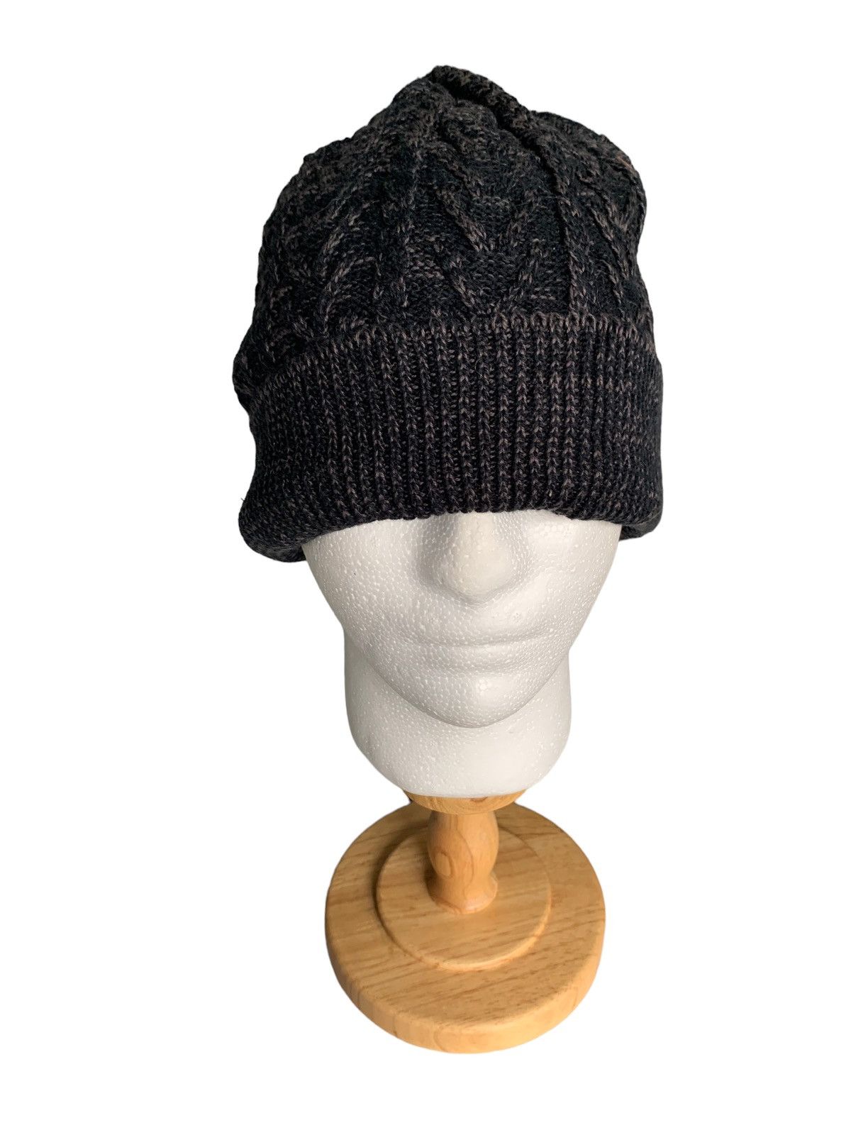 Japanese Brand × Vintage Punk style Nice Design Crochet Beanie Hats Size ONE SIZE - 2 Thumbnail