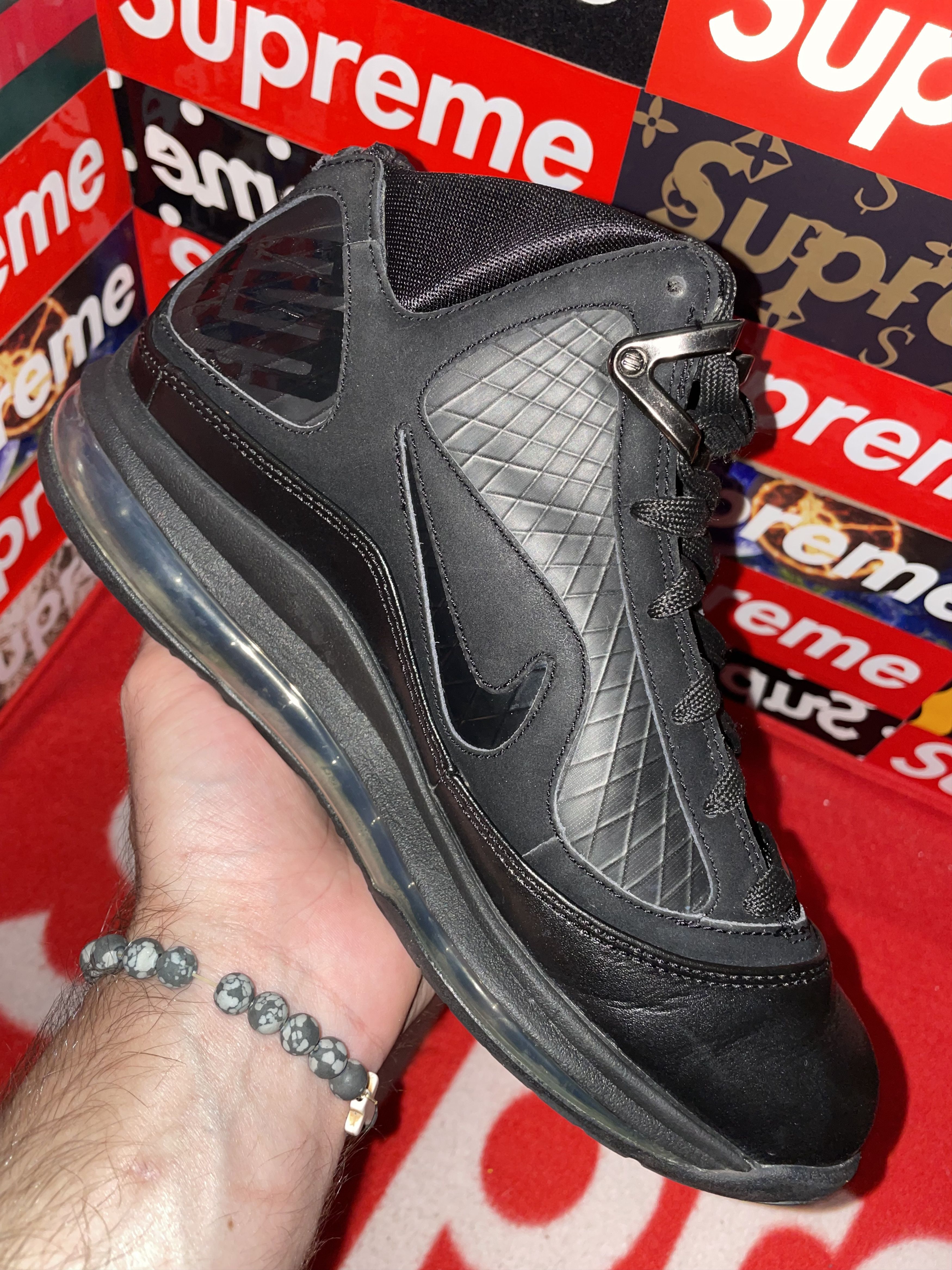 Nike Nike Air Max Lebron 7 GS 'Phantom' 375793-001 size 5.5y Size US 5.5 / EU 38 - 7 Thumbnail
