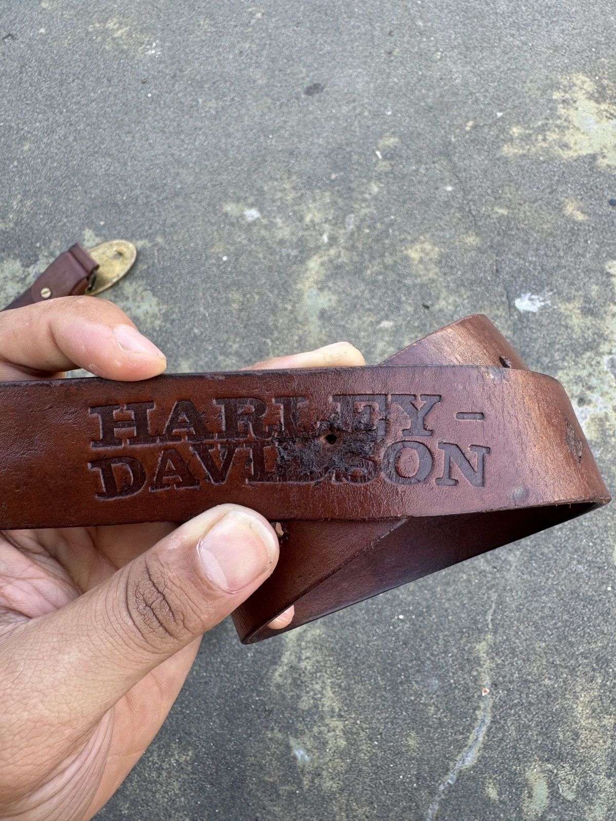 Harley Davidson Vintage Harley Davidson Belt Size ONE SIZE - 7 Thumbnail