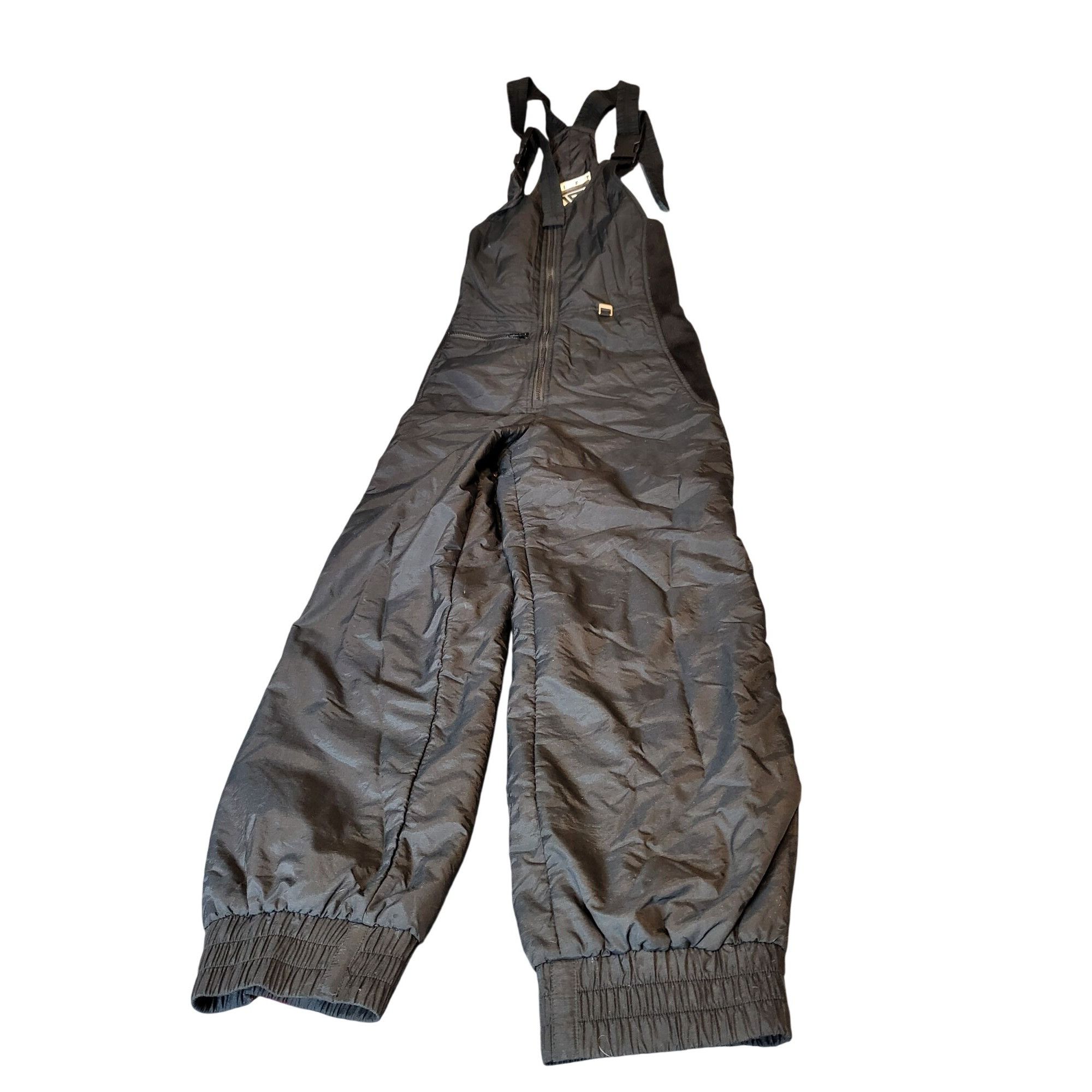 Other Vintage Lift Seven Ski Pants Women Sz 12 Black Nylon Insulat Size 34" / US 12 / IT 48 - 1 Thumbnail
