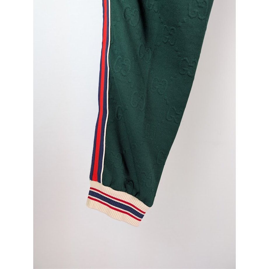 Gucci o1rshd1 GG Jacquard Polyester Jersey Jogging Pant Bottle/Mix Size US 38 / EU 54 - 12 Thumbnail
