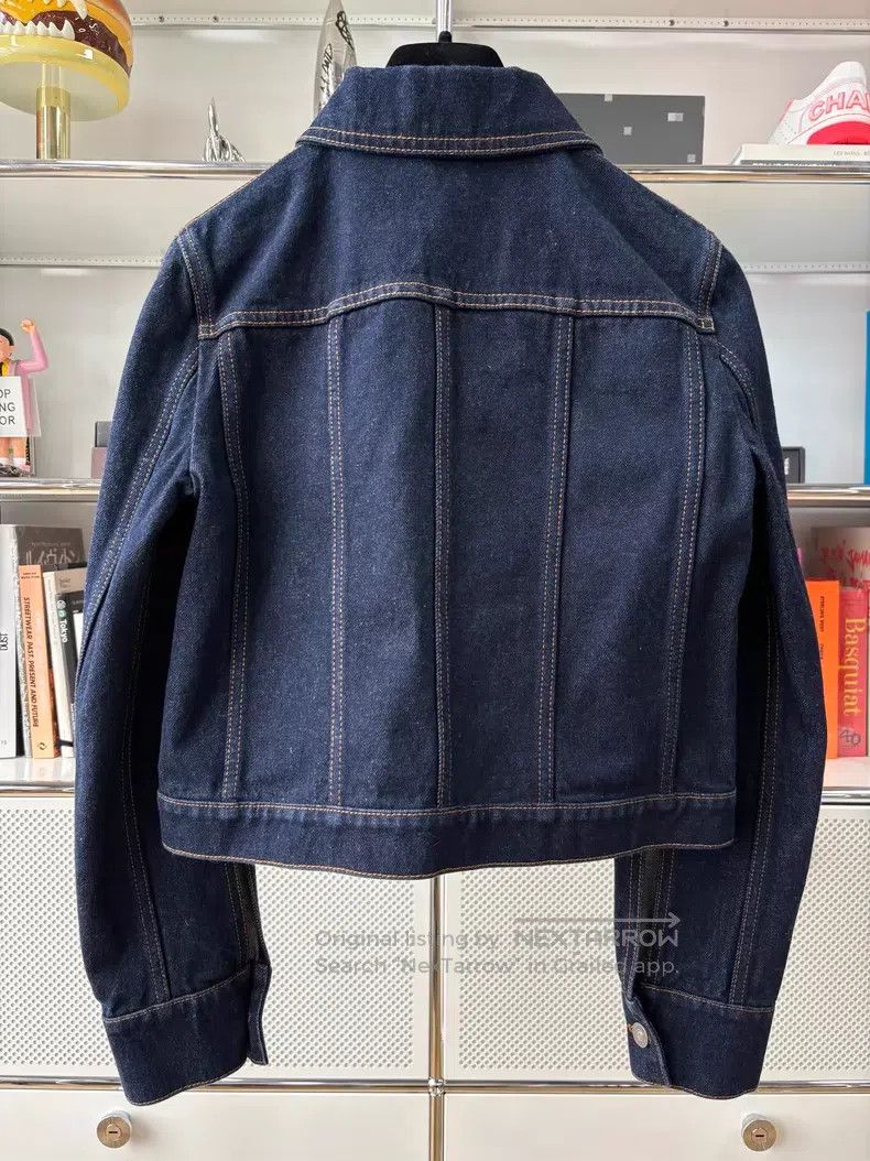 Dior Dior Dark blue two-pocket short denim jacket Size XS / US 0-2 / IT 36-38 - 3 Thumbnail