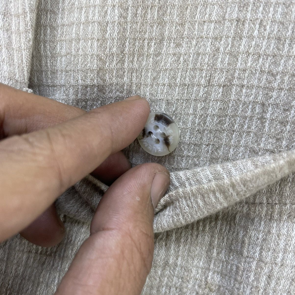 Element × Issey Miyake × Japanese Brand Vintage Element Of Simple Life Zipper Up Light Jacket Size US L / EU 52-54 / 3 - 6 Thumbnail