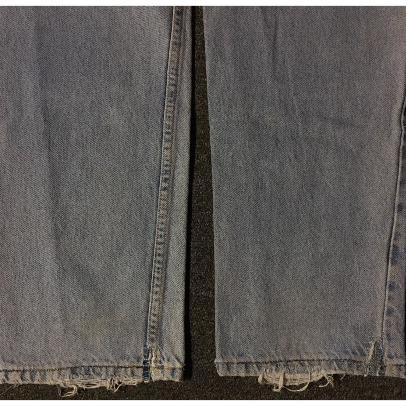 Levi's VINTAGE Levis Jeans 31 80s 90s Grunge Biker Punk Skate Orange Tab Faded Distress 505 Size US 31 - 4 Thumbnail