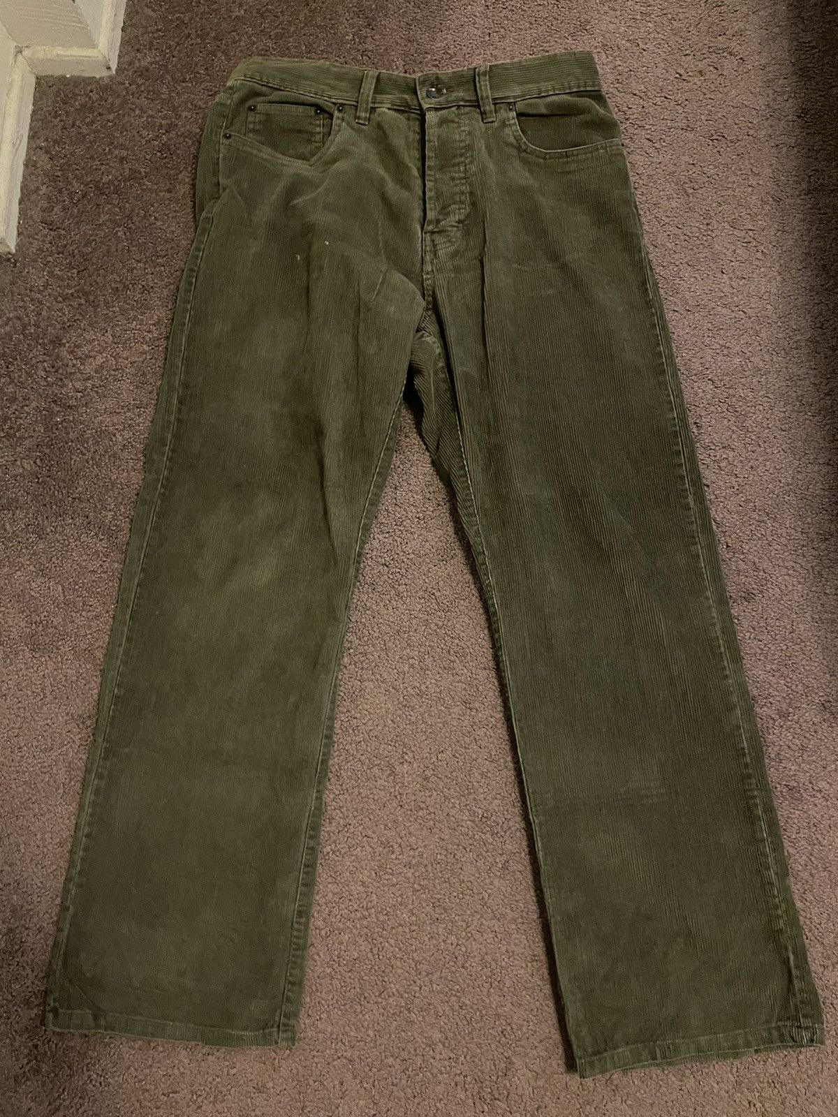 Women’s Vintage Casual Loose Fit Baggy Corduroy Pants
