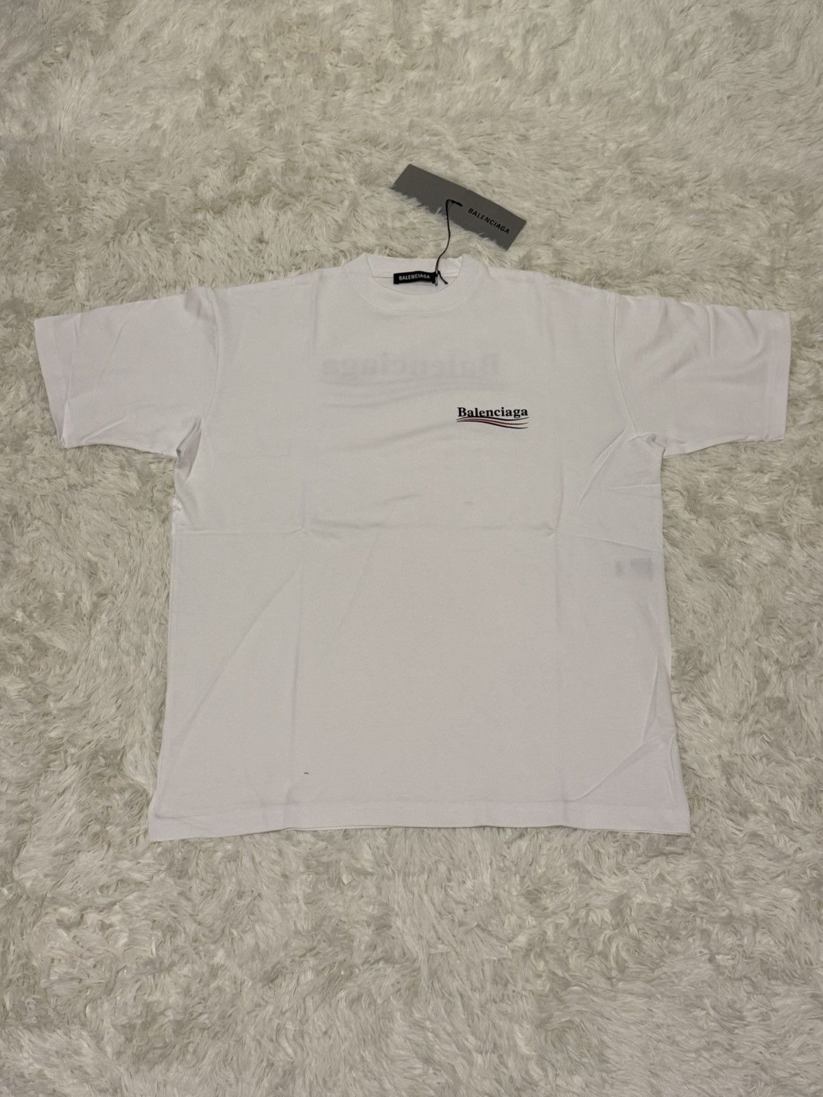 Balenciaga Balenciaga white t shirt Size US XXS / EU 40 - 2 Thumbnail