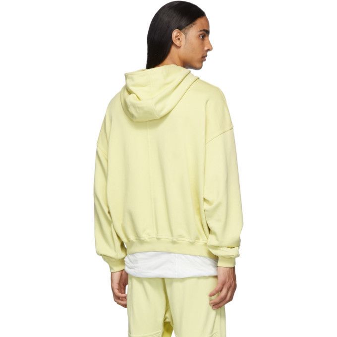 Haider Ackermann Yellow Perth Hoodie Size US XXS / EU 40 - 3 Thumbnail