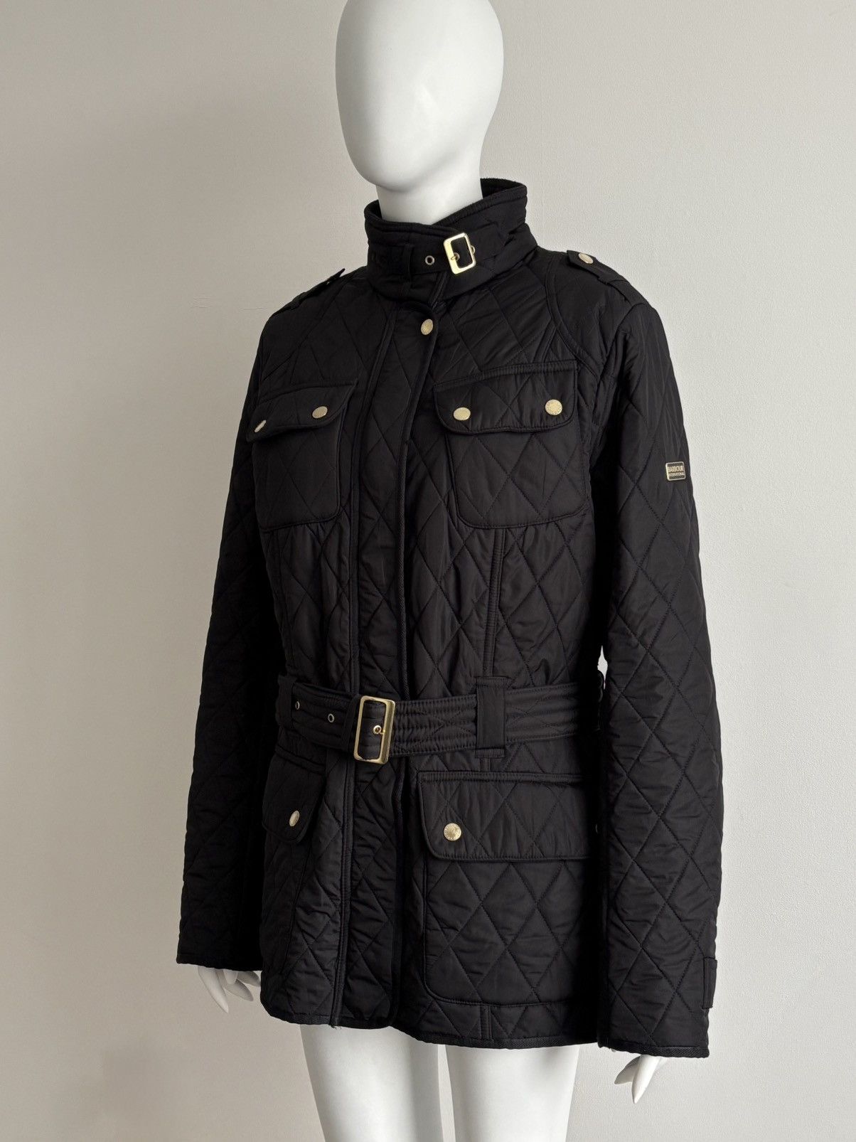 Barbour Barbour International Tourer Polarquilt Black Jacket 14 XXL Size XXL / US 16-18 / IT 52-54 - 1 Thumbnail