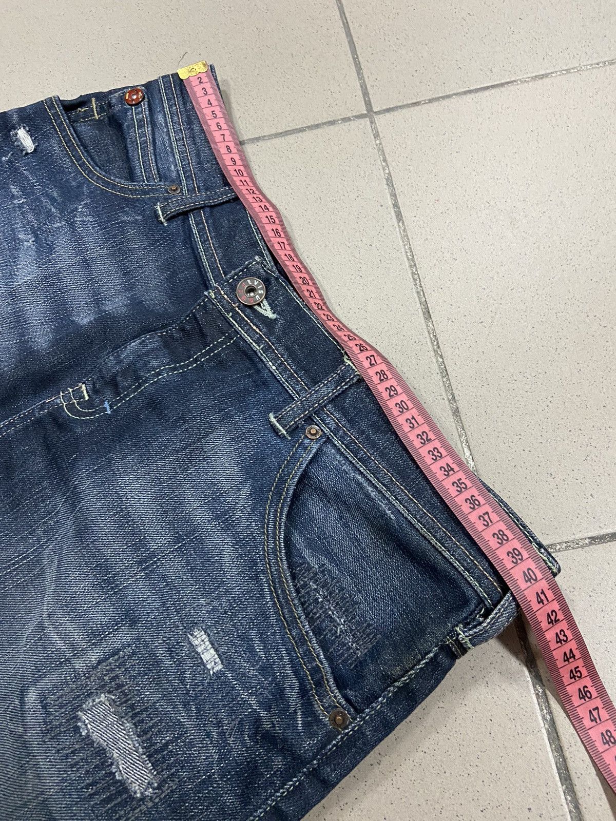 Evisu × Puma × Vintage Puma Evisu skirt seagull vintage dress women's Size 31" - 9 Thumbnail