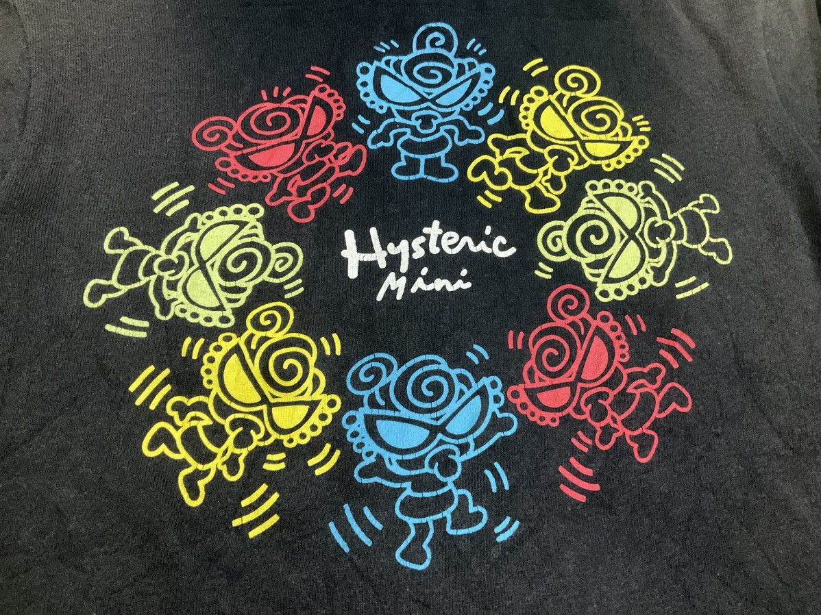 Hysteric Glamour 🔥Y2K Vintage Hysteric Mini Hoodie Pop Art K.Haring Style Size US XS / EU 42 / 0 - 7 Thumbnail