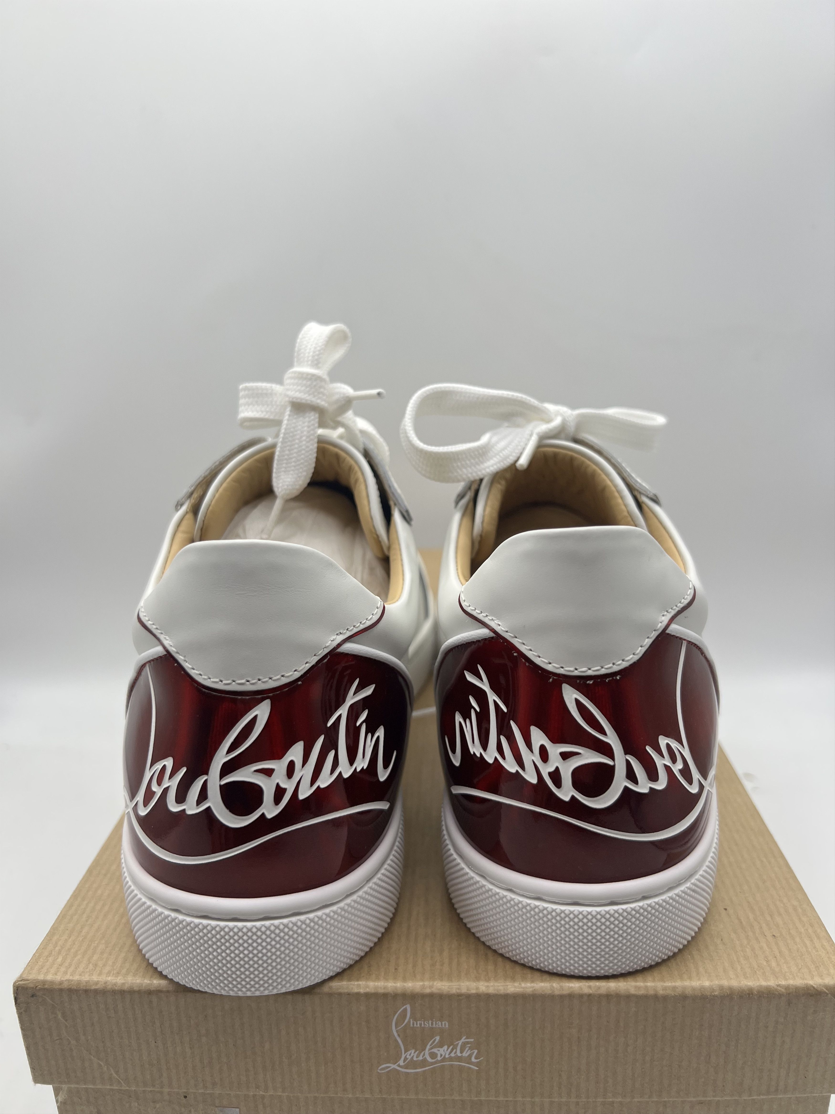 Christian Louboutin Christian Louboutin Fun Vieira Sneakers White EU 40 Size US 10.5 / IT 40.5 - 5 Thumbnail