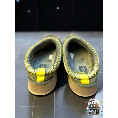Ugg UGG TAZZ WOMEN / Unisex SLIPPERS SUEDE BURNT OLIVE US 8 /UK Size US 8 / IT 38 - 4 Thumbnail