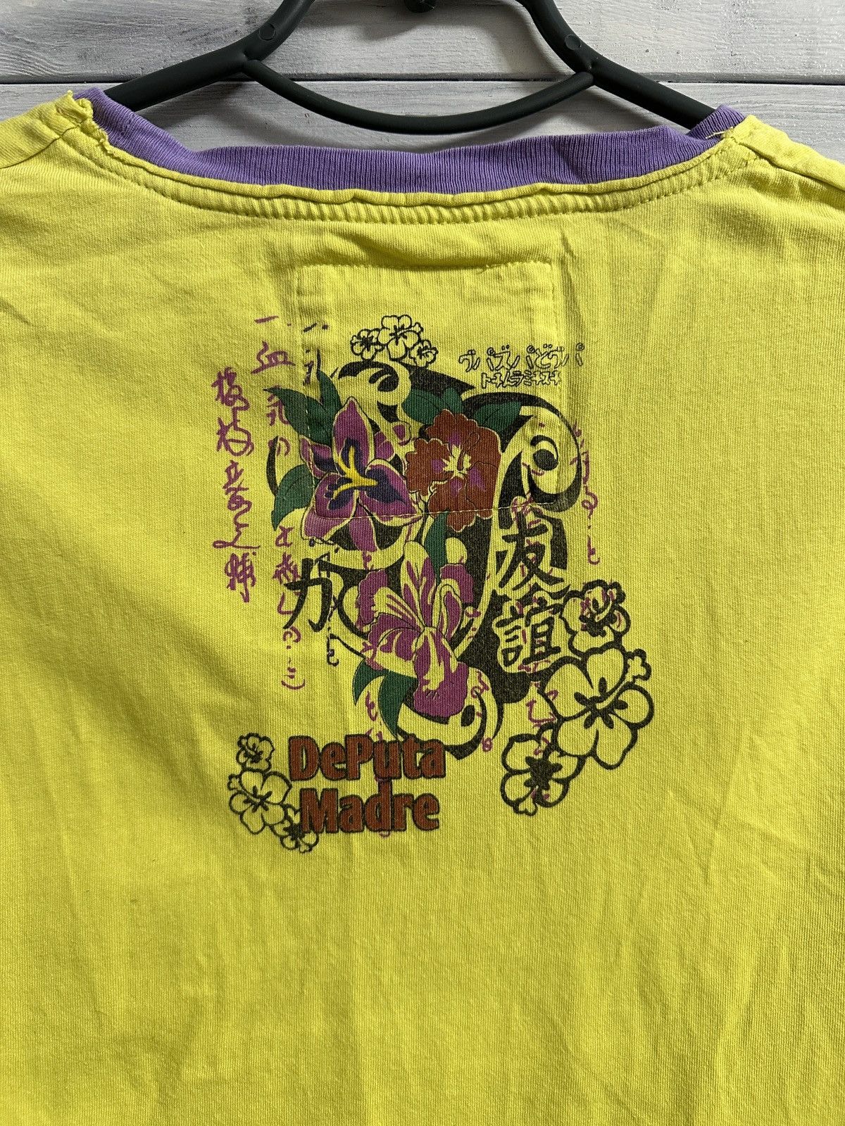 Japanese Brand Vintage Y2K “De Puta Madre” 69 T-Shirt Sesanta y Nueve Carp Size US L / EU 52-54 / 3 - 7 Thumbnail