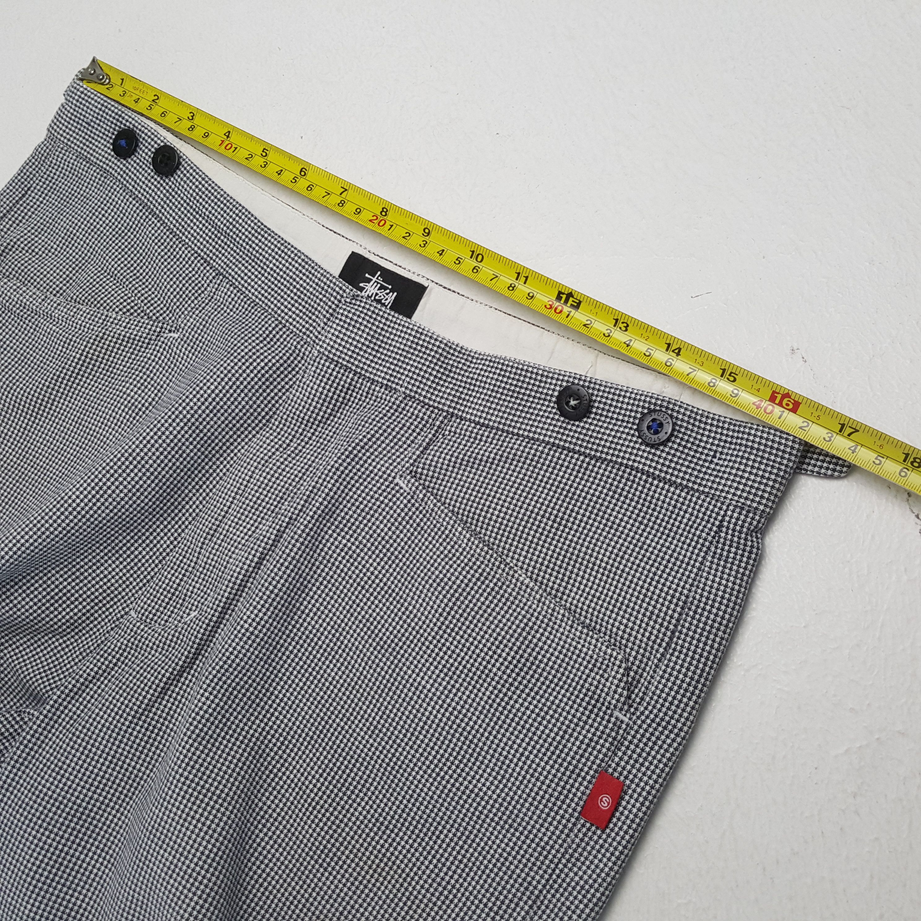 Stussy × Vintage STUSSY Streetwear Style Custom Art Short Pants Size US 33 - 5 Thumbnail