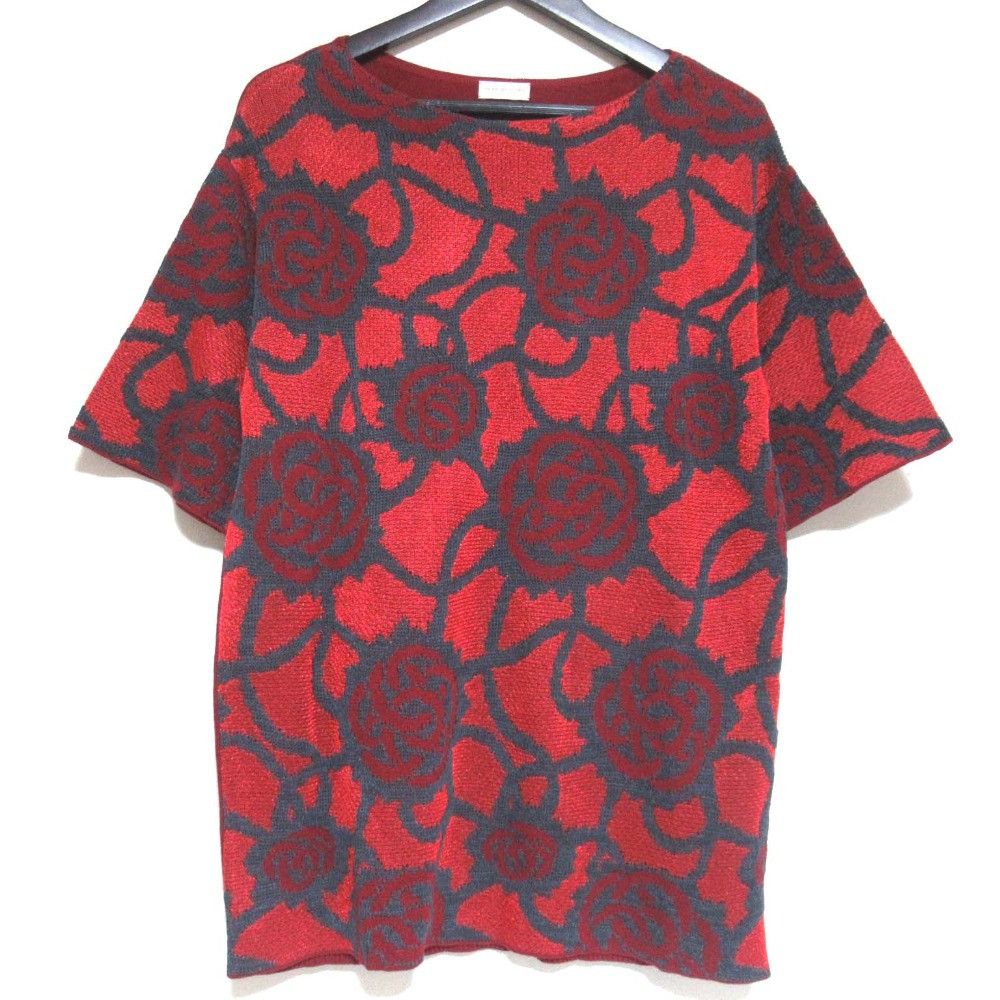 Other Other Dries Van Noten Rose Short Sleeve Knit Others Tops DUTY FREE for USA Size ONE SIZE - 1 Thumbnail