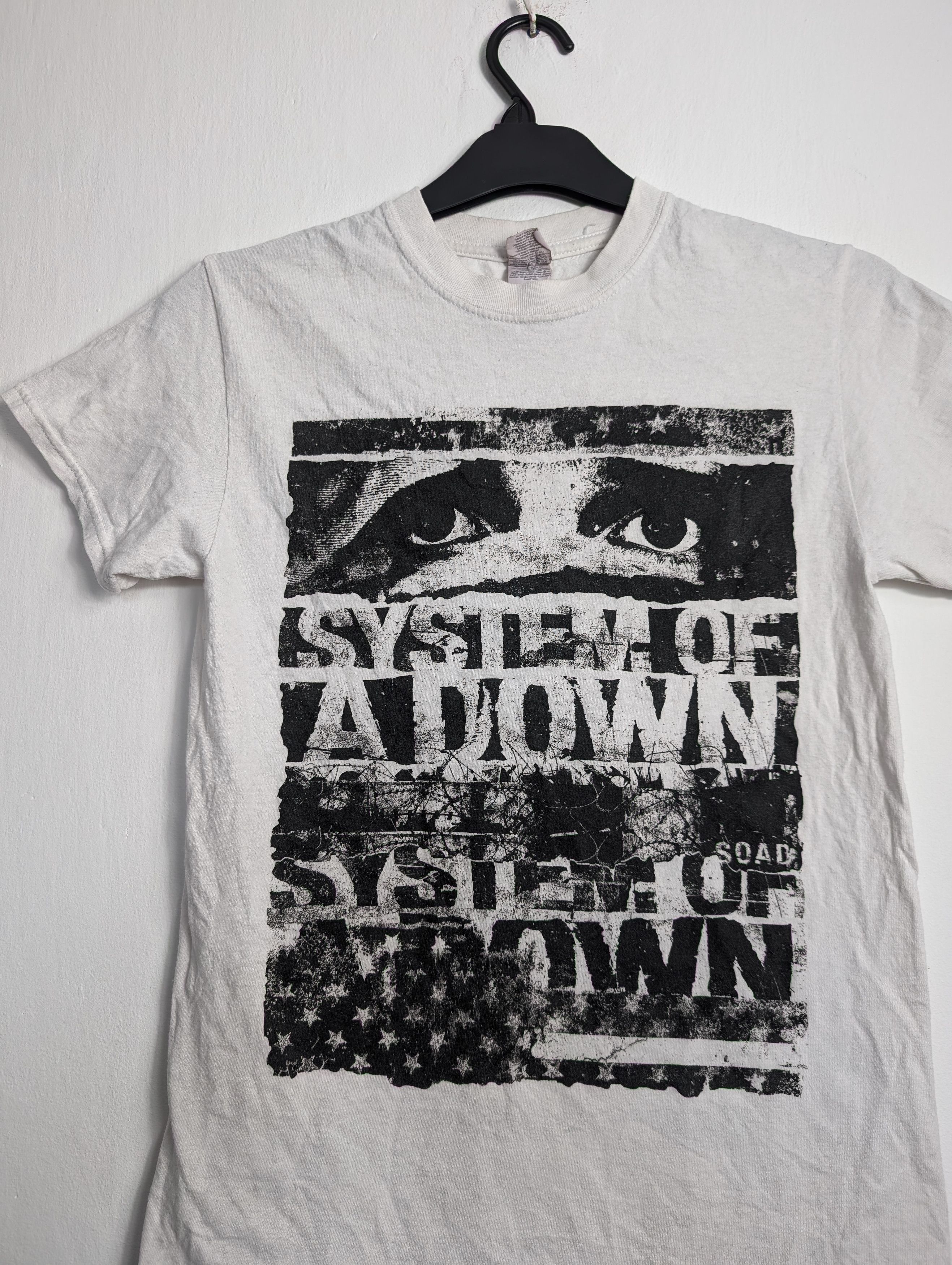 Band Tees × Vintage System Of A Down 2006 Tour Band T-Shirt Vintage Rock Merch Size US S / EU 44-46 / 1 - 2 Thumbnail