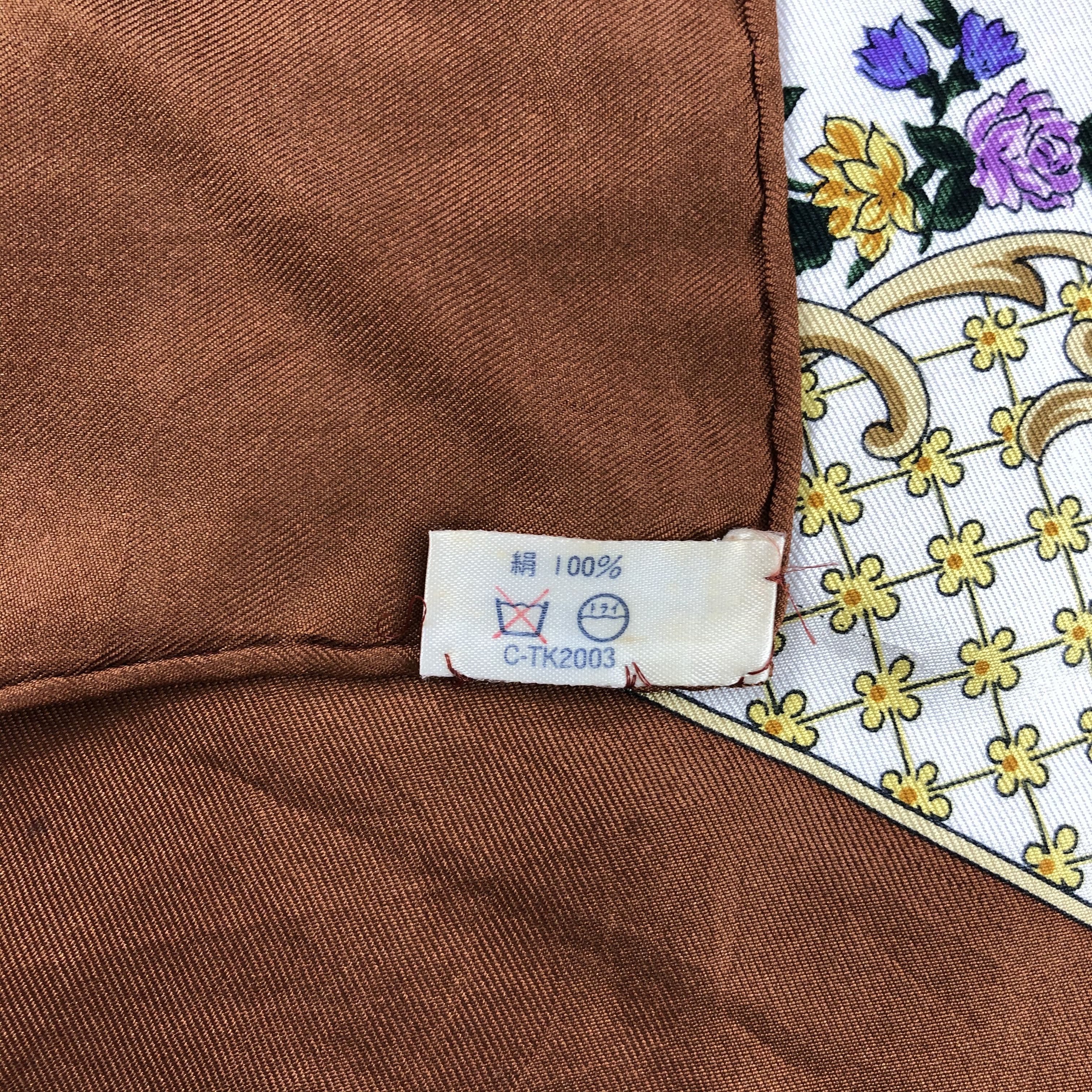 Vintage Lancel silk Scarf