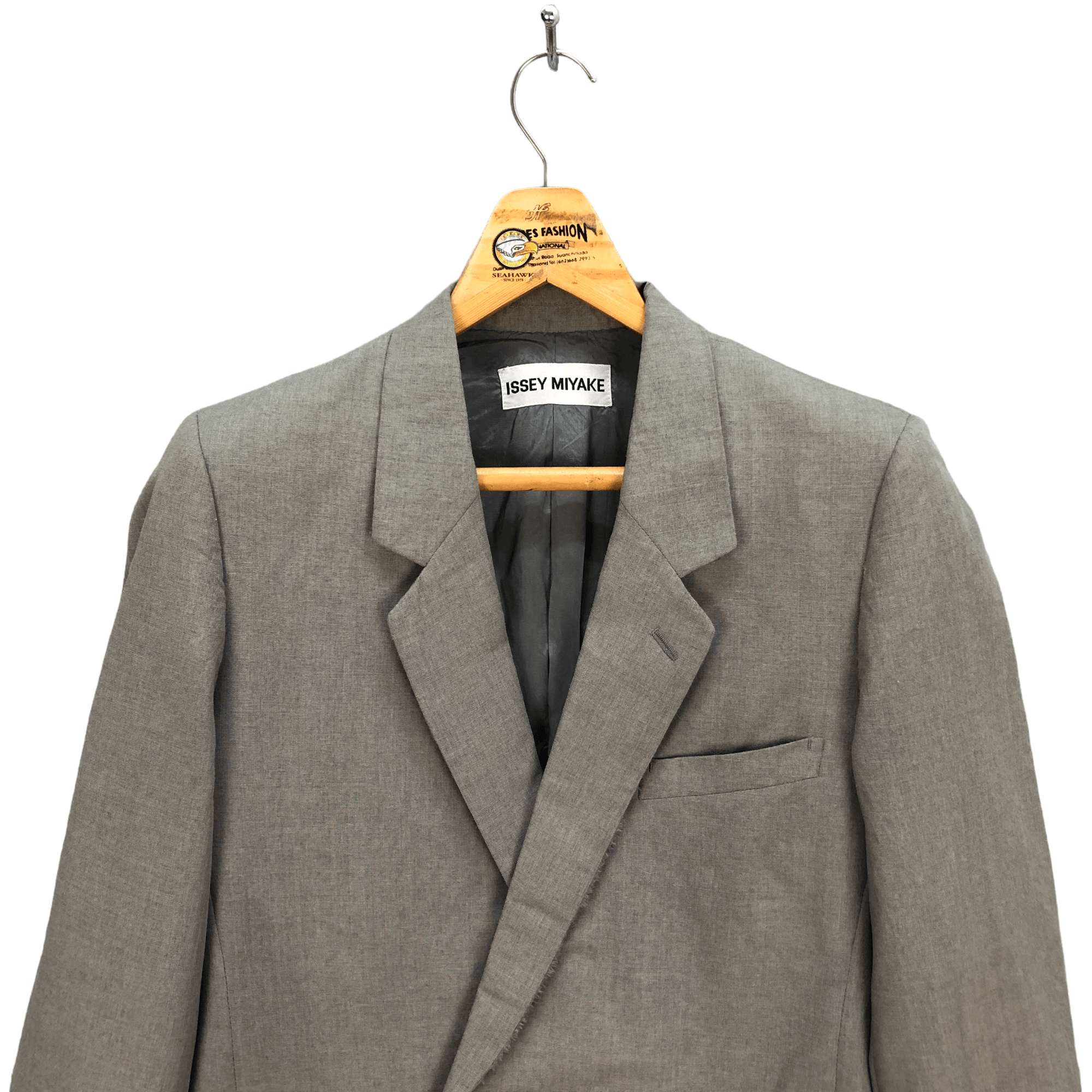 Designer × Issey Miyake VINTAGE 93's S/S ISSEY MIYAKE SUIT JACKET #6003-217 Size US M / EU 48-50 / 2 - 2 Thumbnail