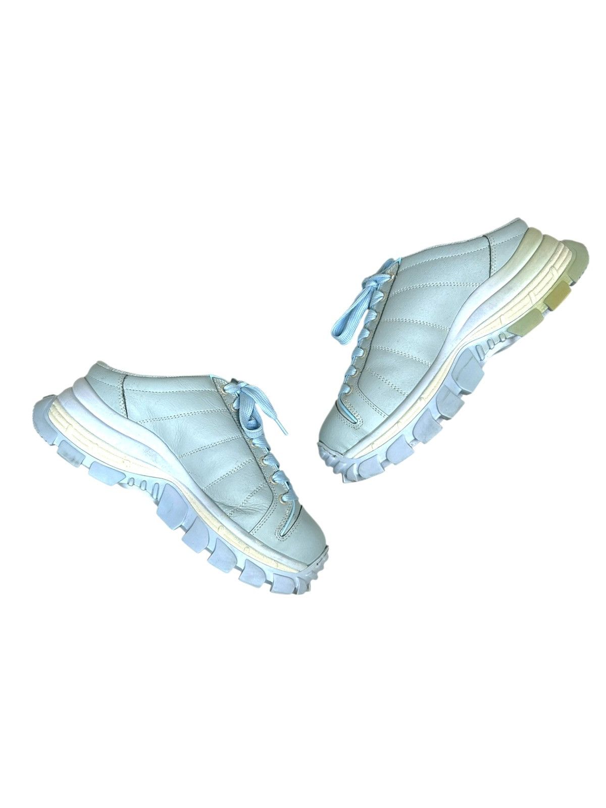 New Rock Vintage Platform Gordon Jack Flame Rave Mule Sneakers shoes Size US 7 / EU 40 - 4 Thumbnail