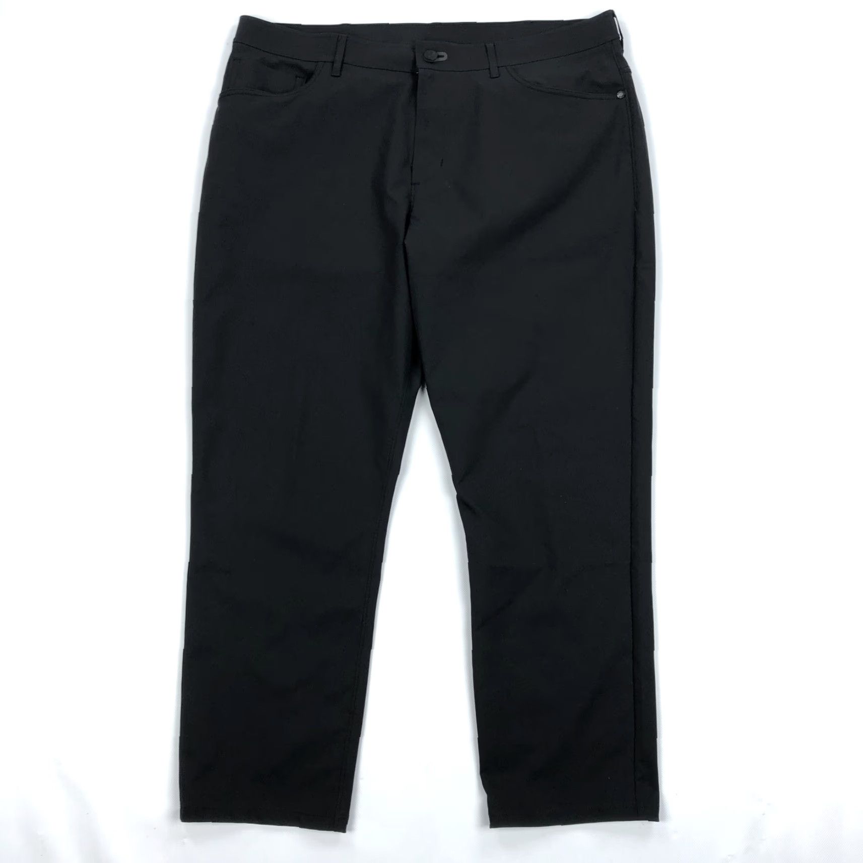 Vintage Public Rec Pants Men’s All Day Every Day Black 36 Regular Inseam 27 Straight Chino Dress Modern Comfort Size US 36 / EU 52 - 2 Thumbnail
