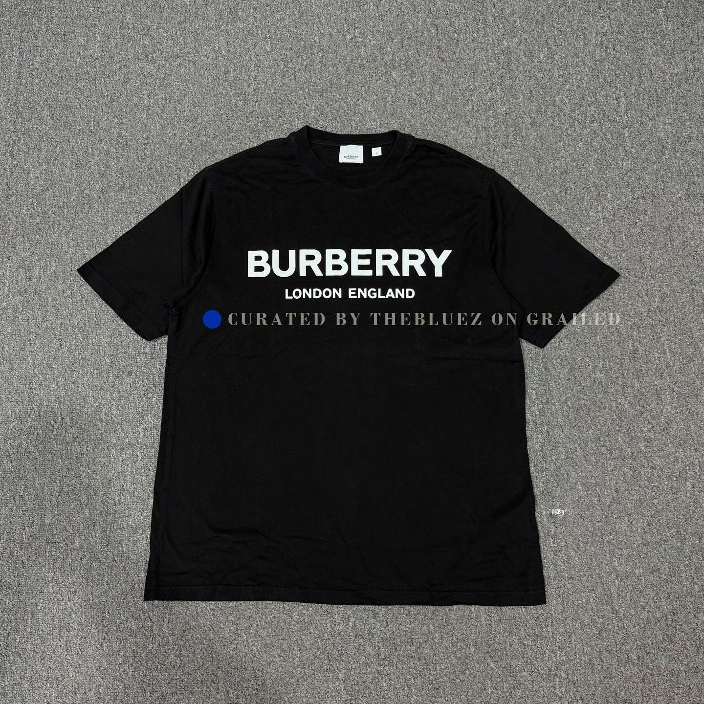 Burberry Burberry Black Chest Logo Short Sleeve Size US M / EU 48-50 / 2 - 1 Thumbnail